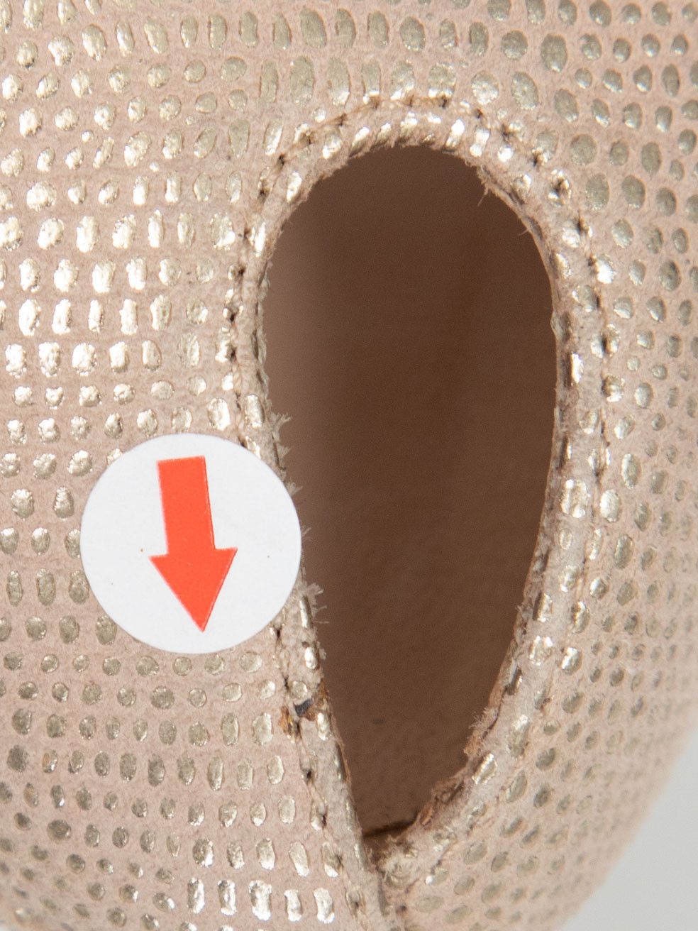 Sergio Rossi Beige Metallic Platform Heels Size US 9 / IT 39 - 7 Thumbnail