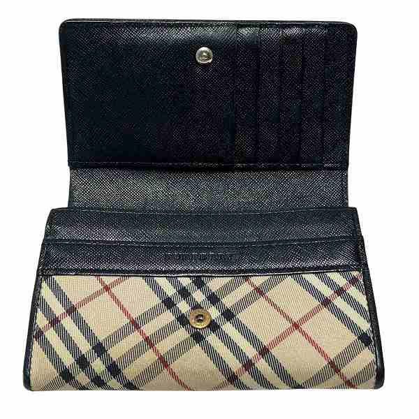 Burberry Burberry Burberry Nova Check Canvas Leather Wallet Canvas Short Wallet DUTY FREE for USA Size ONE SIZE - 3 Thumbnail