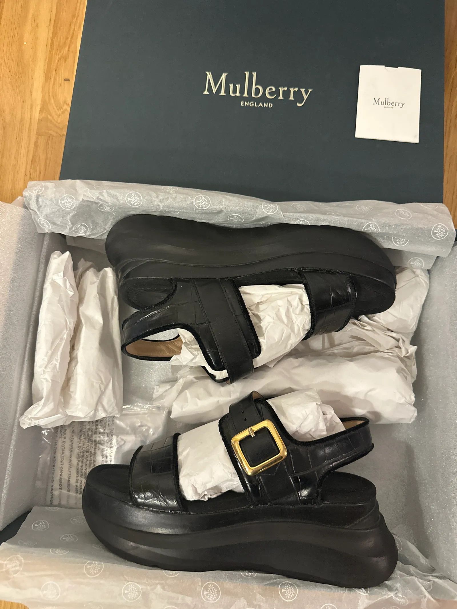 Mulberry Mulberry Track sporty sandal Sandals Size US 11 / IT 41 - 3 Thumbnail