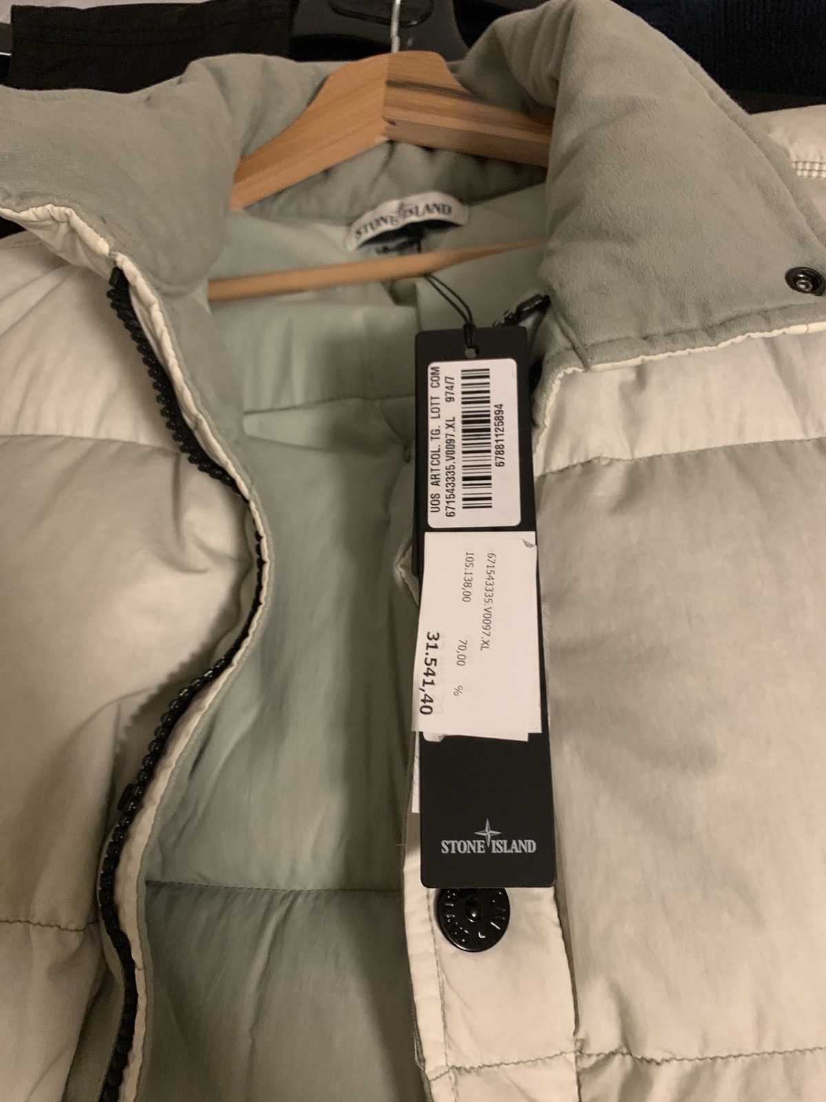Very Goods | Stone Island - Resin Poplin Down-TC Jacket