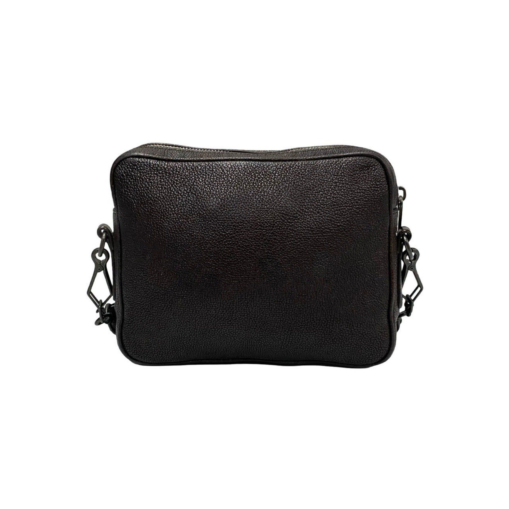 Bottega Veneta BOTTEGA VENETA Intrecciato Leather Mini Shoulder Bag/Pochette in Dark Brown 98698 Size ONE SIZE - 4 Thumbnail