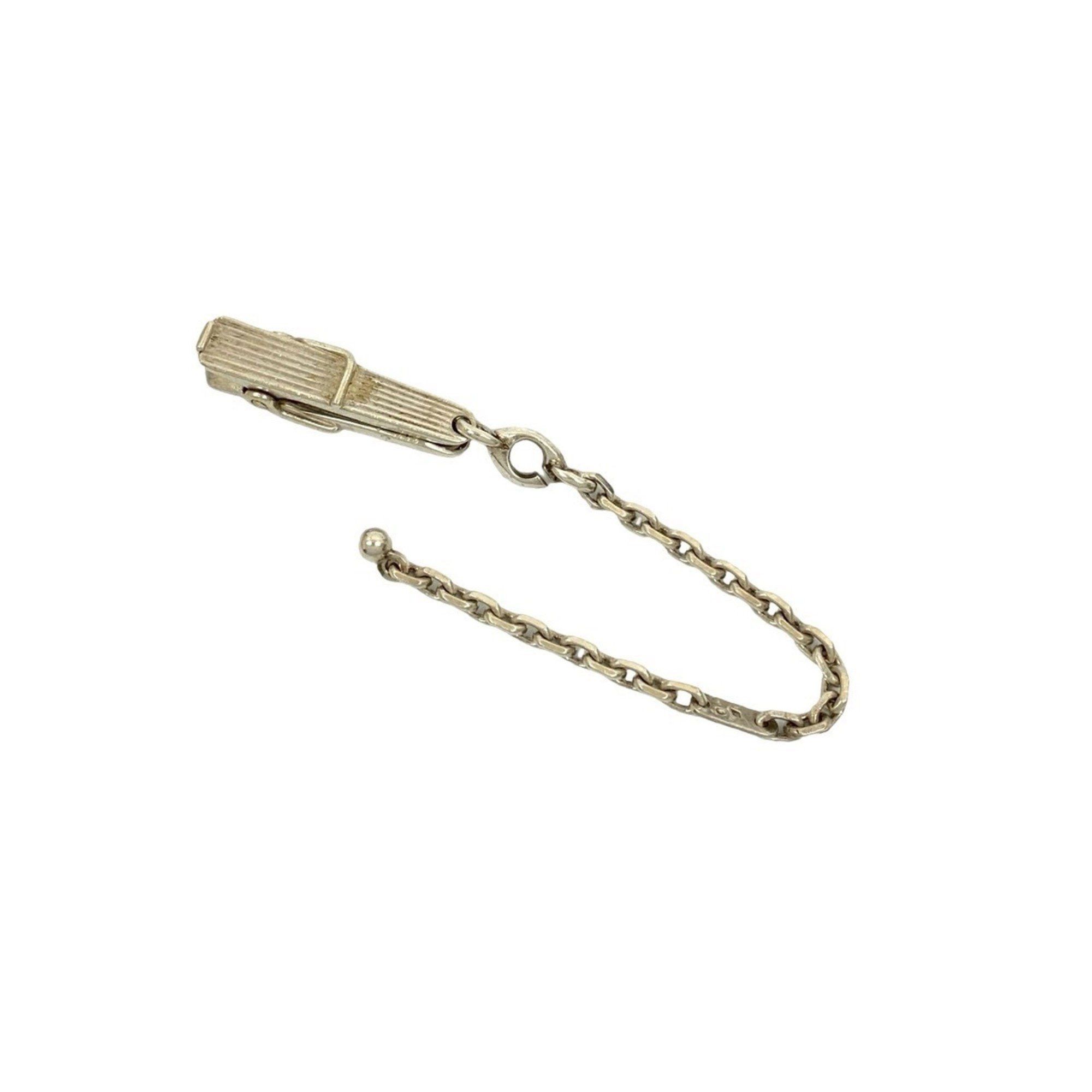 Hermes HERMES 925 Sterling Silver Chain Clip Bag Charm Keychain 45670 Size ONE SIZE - 2 Thumbnail