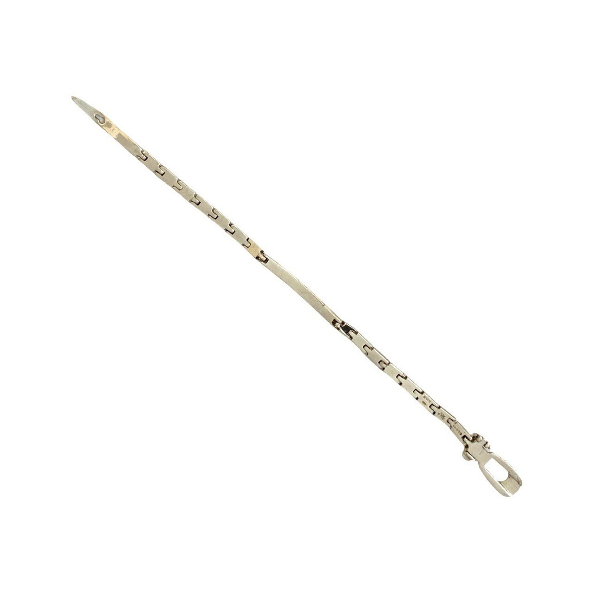 Gucci GUCCI ID Bracelet, 925 Sterling Silver, Bangle, Women's, 474-4 Size ONE SIZE - 5 Thumbnail