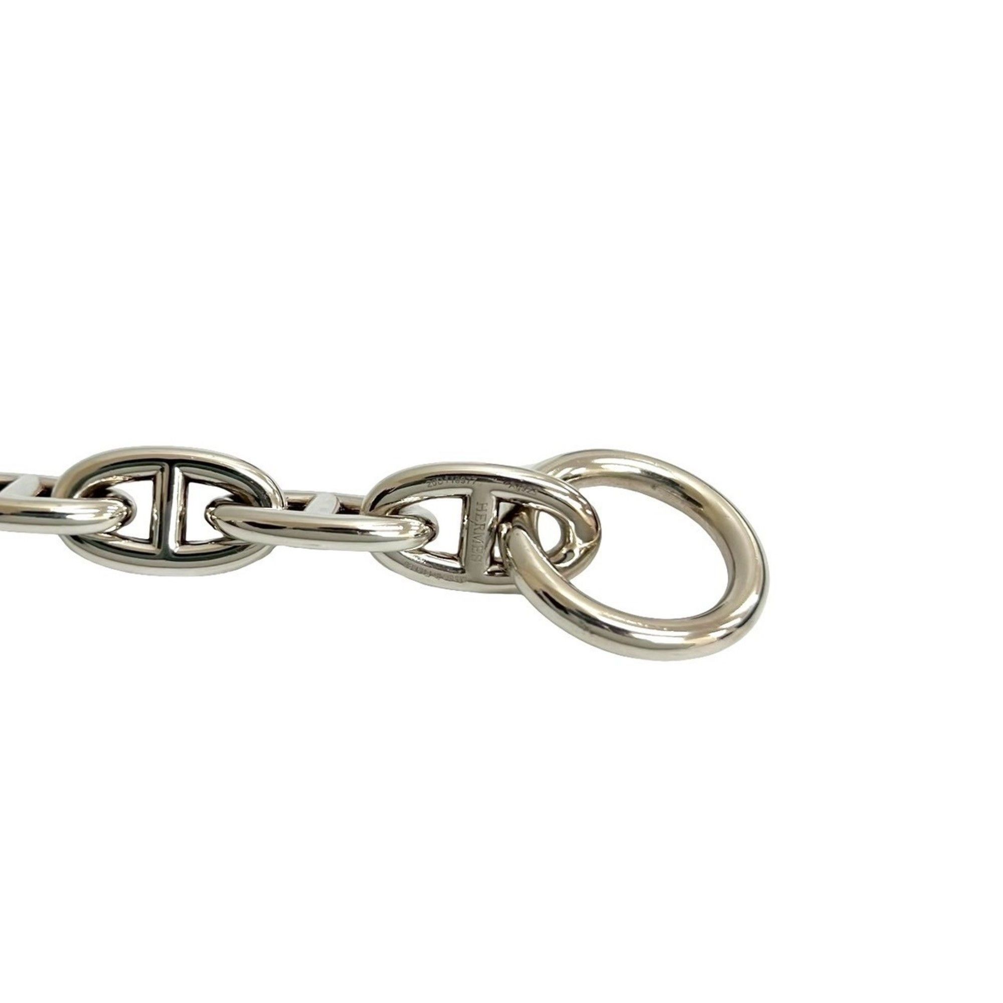 Hermes HERMES Chaine d'Ancre GM 11-link Sterling Silver 925 Chain Bracelet/Bangle, Silver, 80784 Size ONE SIZE - 2 Thumbnail