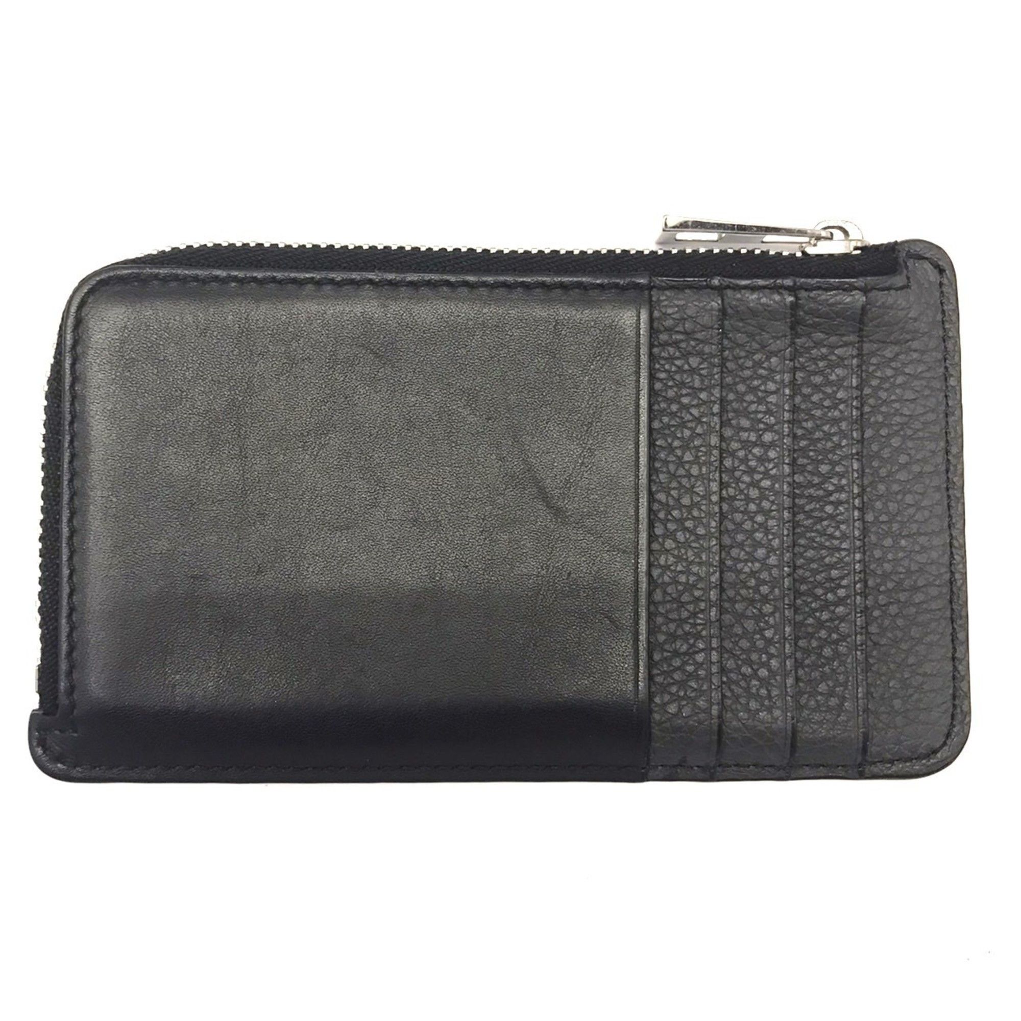 Loewe Loewe Fragment Case, Coin Card L-Shaped, Black x Gray Size ONE SIZE - 2 Thumbnail