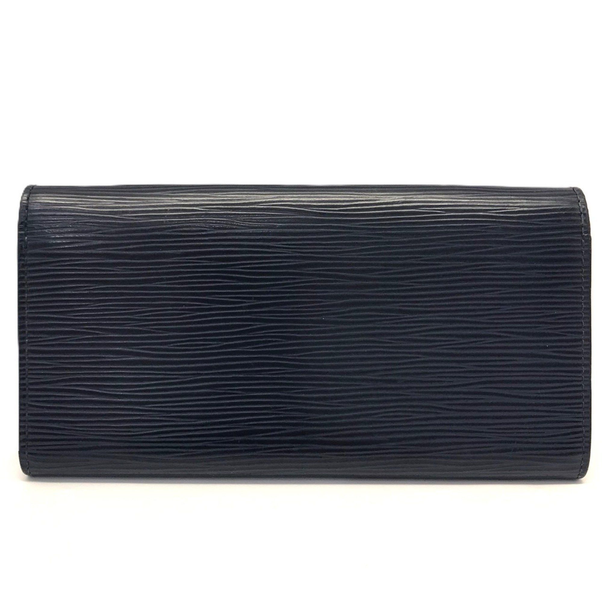 Louis Vuitton Louis Vuitton M60854 Portefeuille Emily Indigo Blue Epi Long Wallet LOUIS VUITTON Size ONE SIZE - 2 Thumbnail