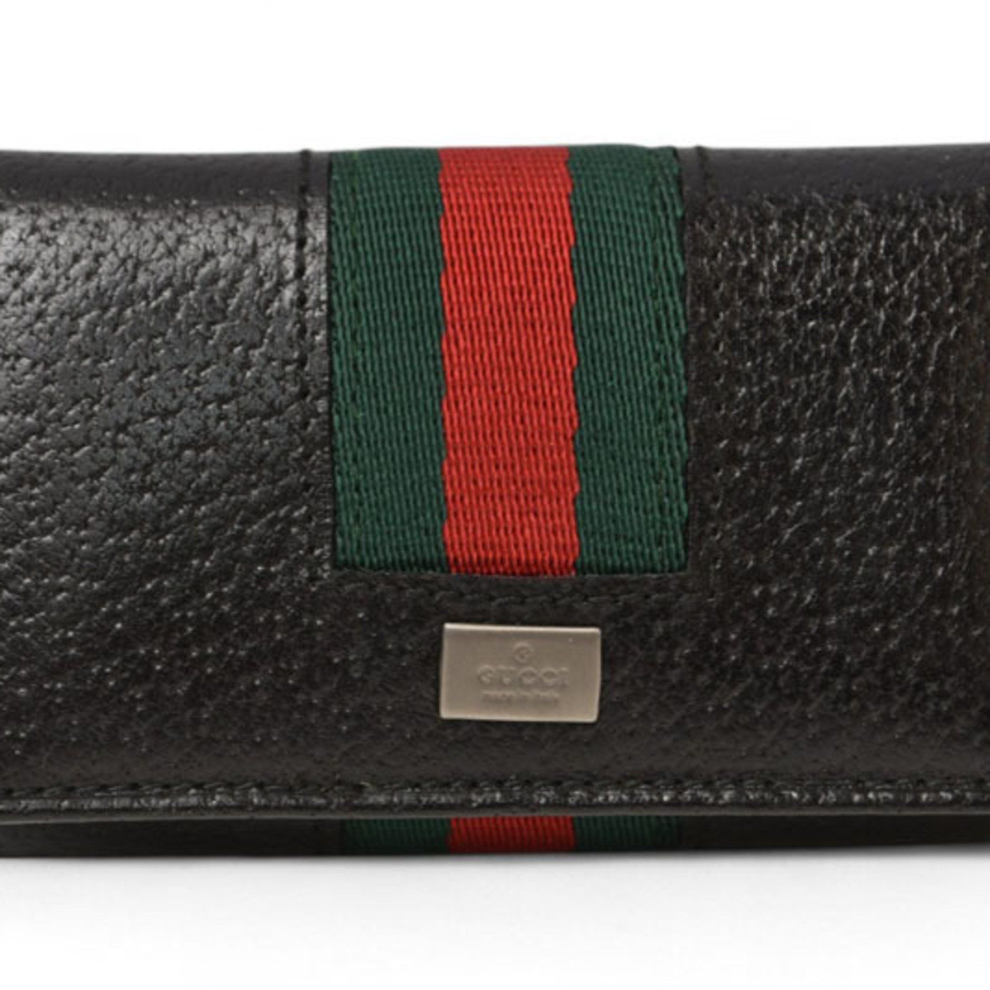 Gucci Gucci Outlet Key Case Keychain GUCCI 6-Ring Pigskin Sherry Line 033 0856 Size ONE SIZE - 2 Thumbnail
