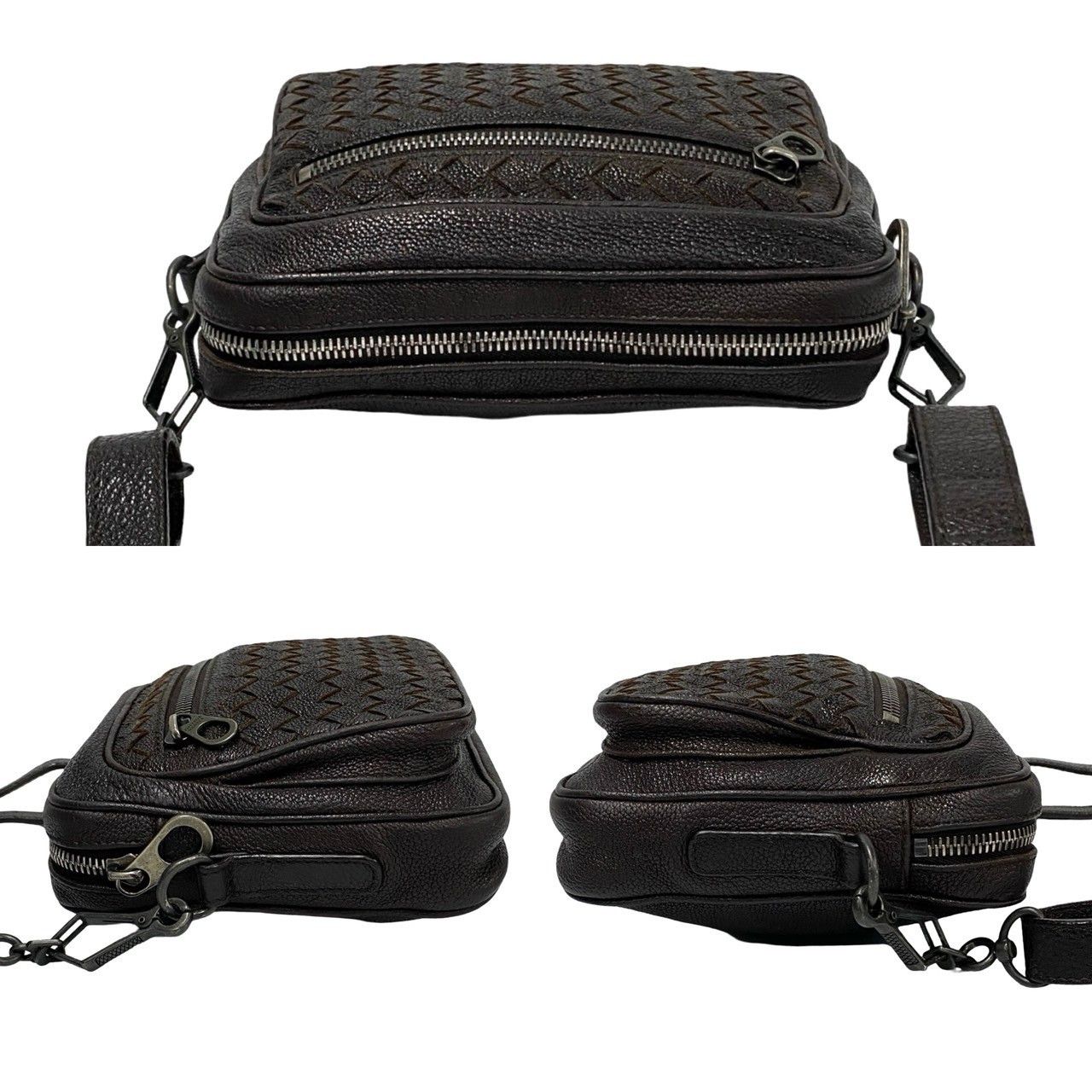 Bottega Veneta Bottega Veneta Bottega Veneta Intrecciato Leather Mini Shoulder Bag Leather Shoulder Bag 98698 DUTY FREE for USA Size ONE SIZE - 6 Thumbnail