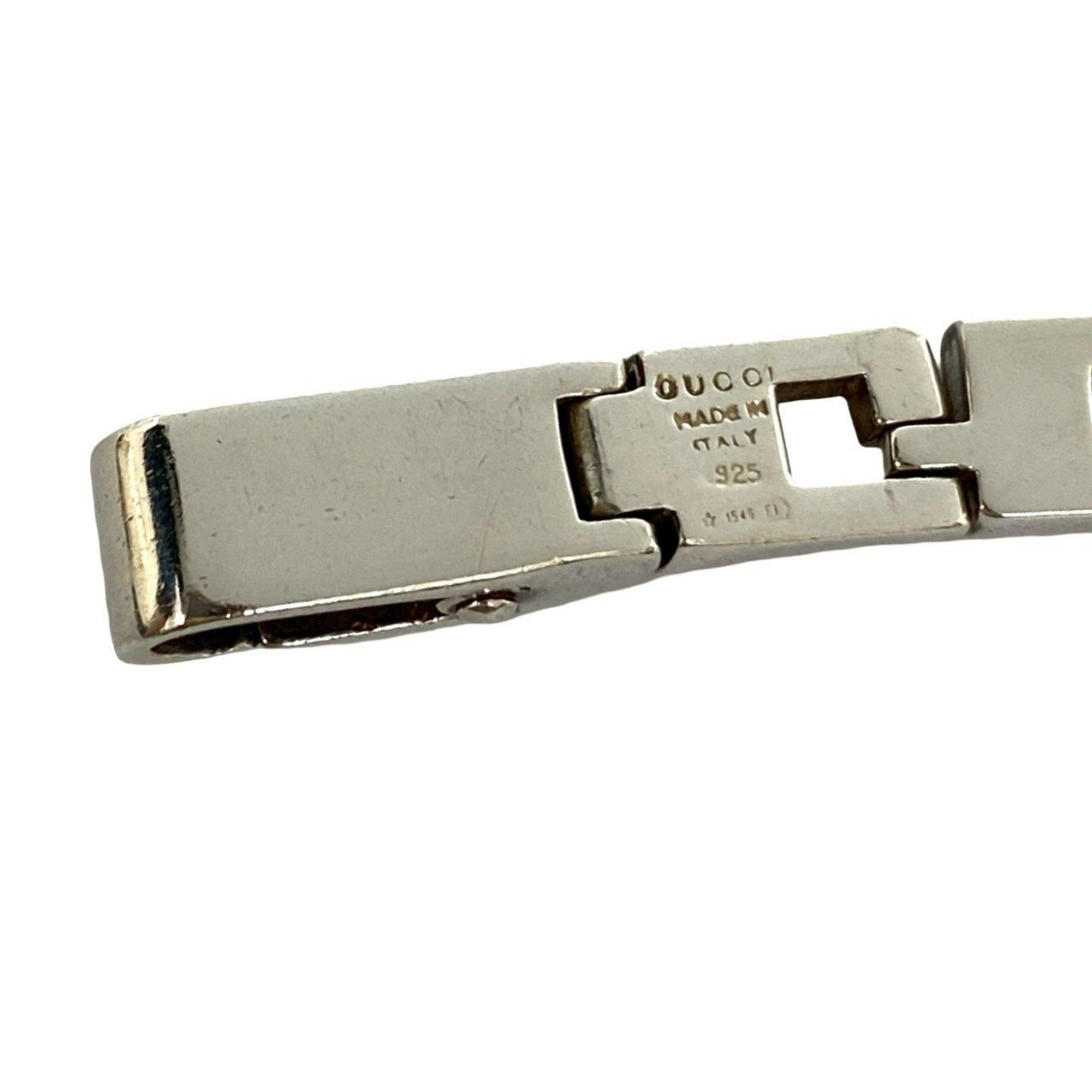 Gucci GUCCI G-Shape Bracelet in Sterling Silver (925) - Bracelet/Bangle, (c95-4) Size ONE SIZE - 2 Thumbnail