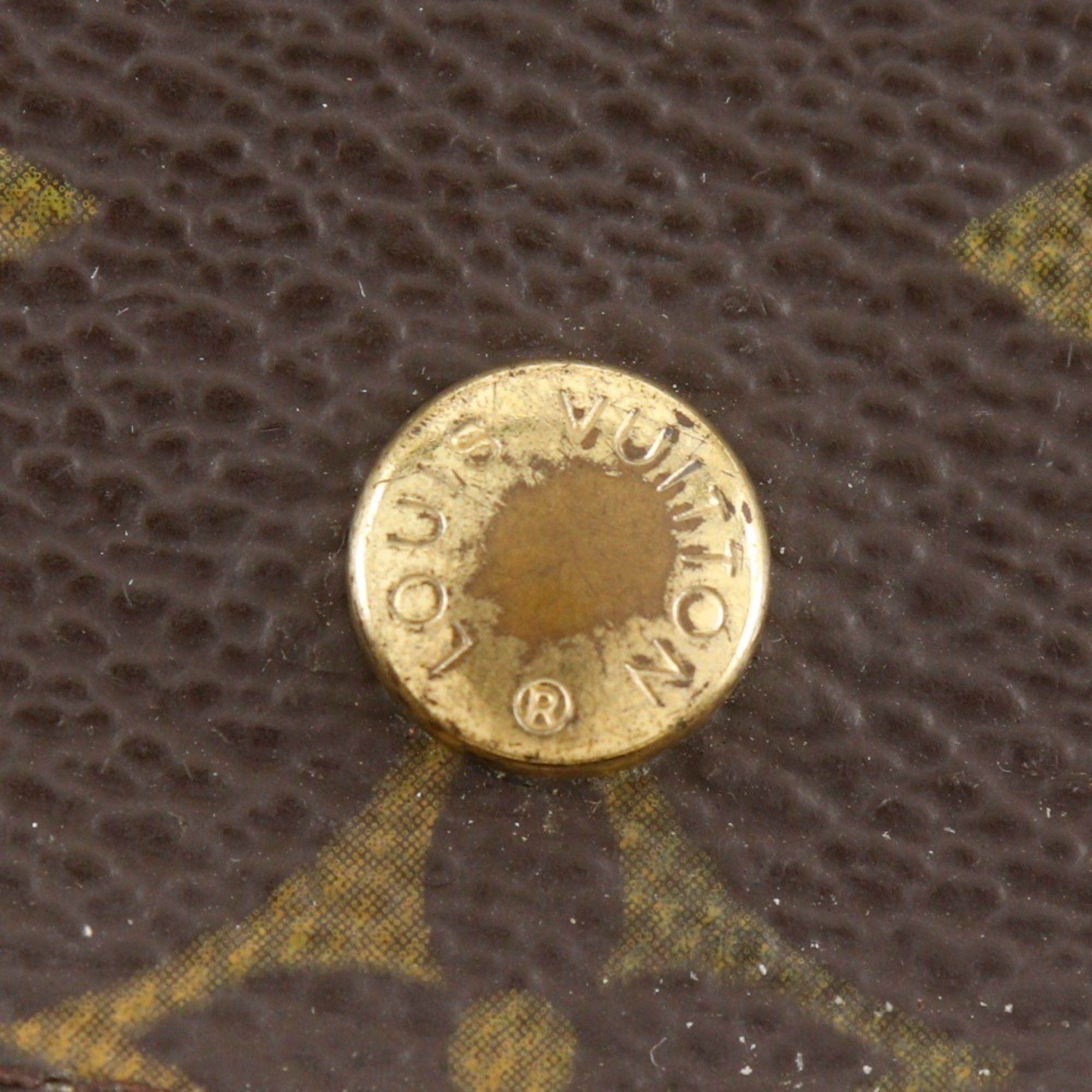 Louis Vuitton Louis Vuitton Porto Moneguse Coin Case M61970 Monogram Canvas 2004 Brown Snap Buttons Unisex Size ONE SIZE - 10 Thumbnail