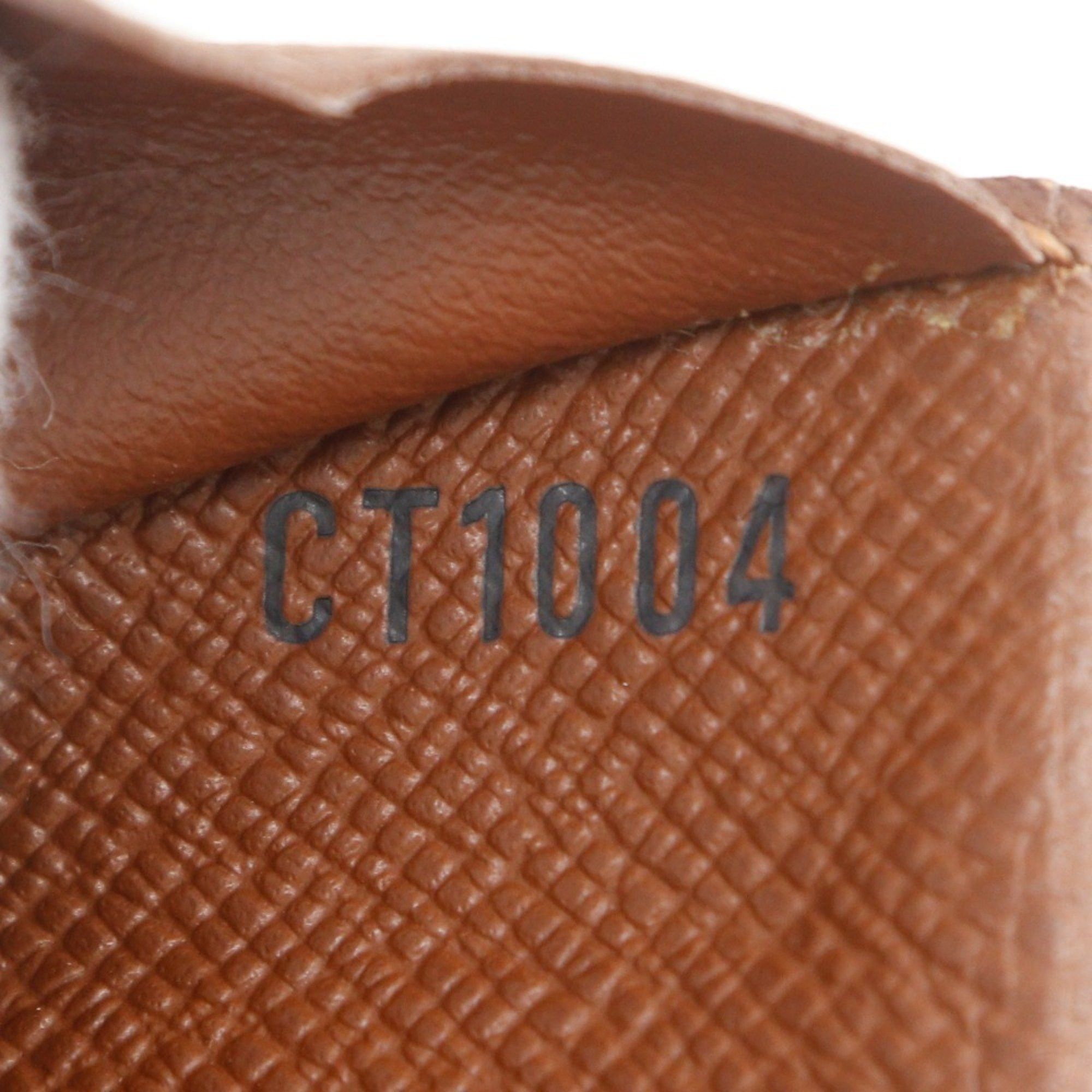 Louis Vuitton Louis Vuitton Porto Moneguse Coin Case M61970 Monogram Canvas 2004 Brown Snap Buttons Unisex Size ONE SIZE - 11 Thumbnail