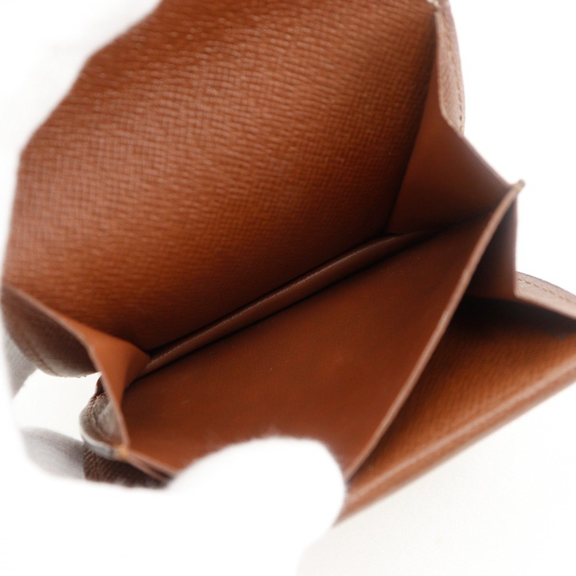 Louis Vuitton Louis Vuitton Porto Moneguse Coin Case M61970 Monogram Canvas 2004 Brown Snap Buttons Unisex Size ONE SIZE - 6 Thumbnail