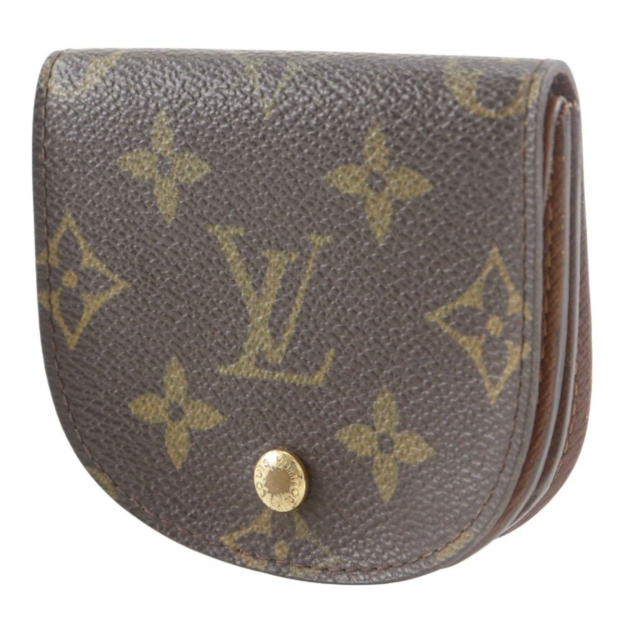 Louis Vuitton Louis Vuitton Porto Moneguse Coin Case M61970 Monogram Canvas 2004 Brown Snap Buttons Unisex Size ONE SIZE - 2 Thumbnail