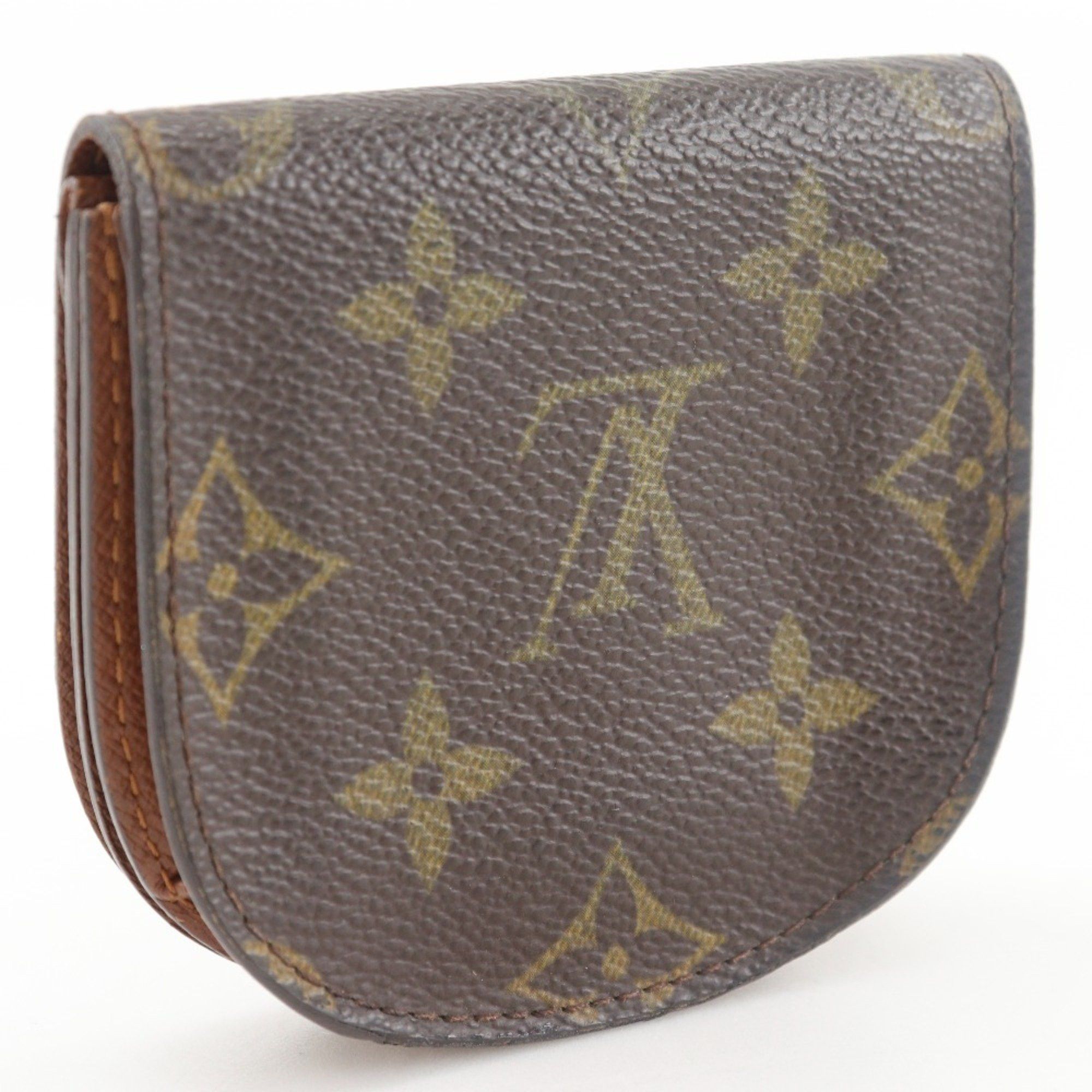 Louis Vuitton Louis Vuitton Porto Moneguse Coin Case M61970 Monogram Canvas 2004 Brown Snap Buttons Unisex Size ONE SIZE - 3 Thumbnail