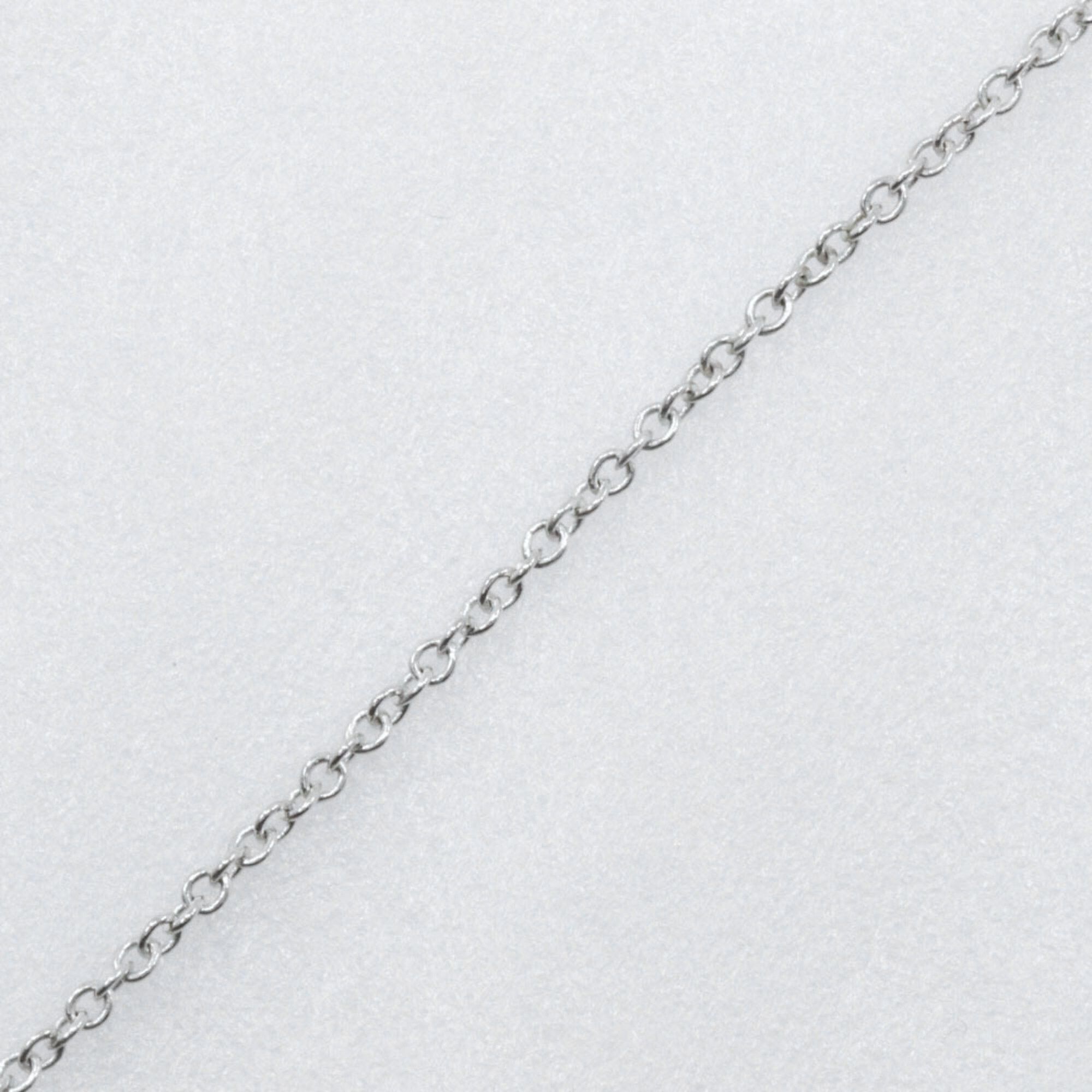 Tiffany & Co. Tiffany & Co. Elsa Peretti Heart Necklace, 925 Sterling Silver, Approx. 9.1g, Open Heart, Women's Size ONE SIZE - 4 Thumbnail