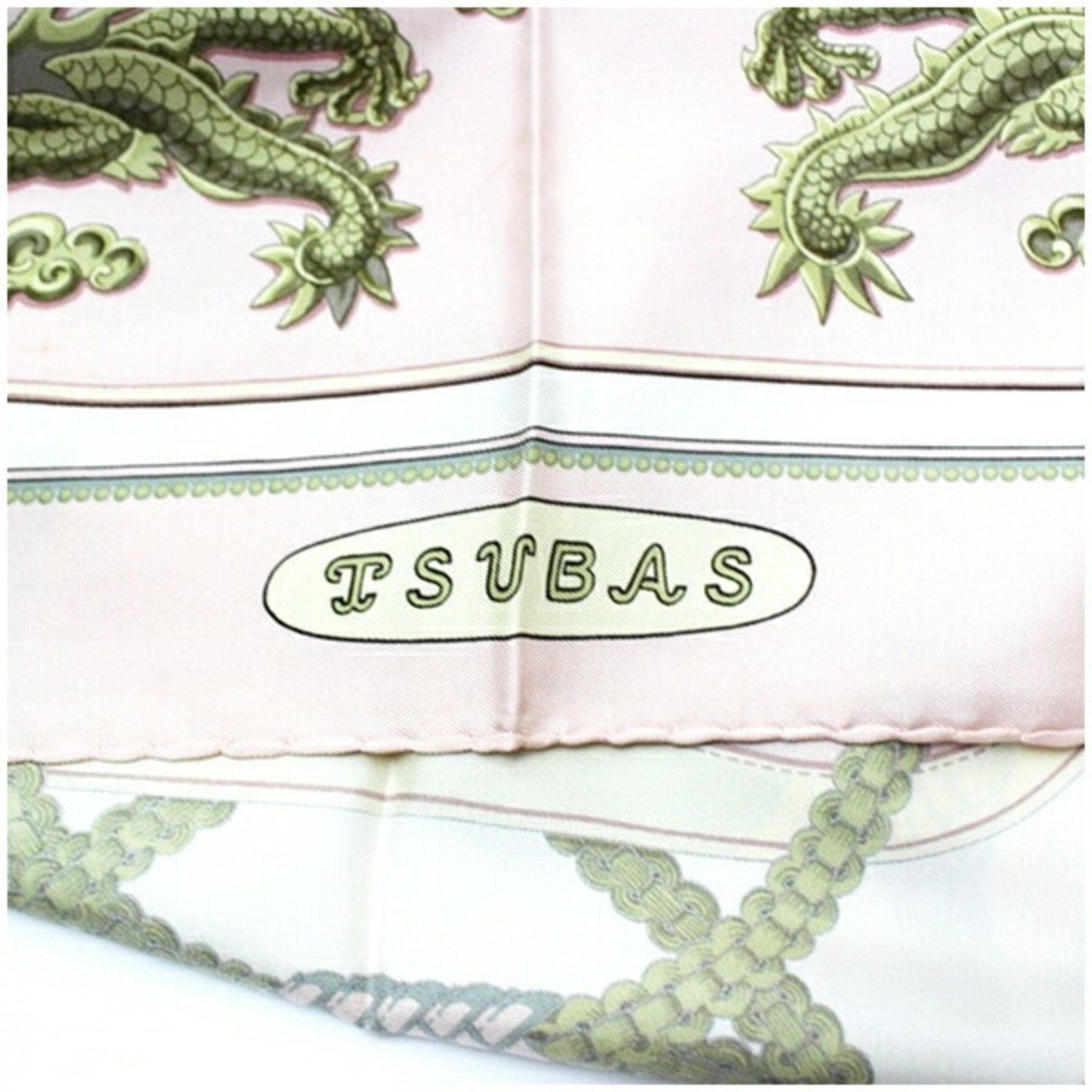 Hermes Hermès Scarf/Muffler Carré 90 TSUBAS (Sword-like Tsuba) HERMES Women's Size ONE SIZE - 5 Thumbnail
