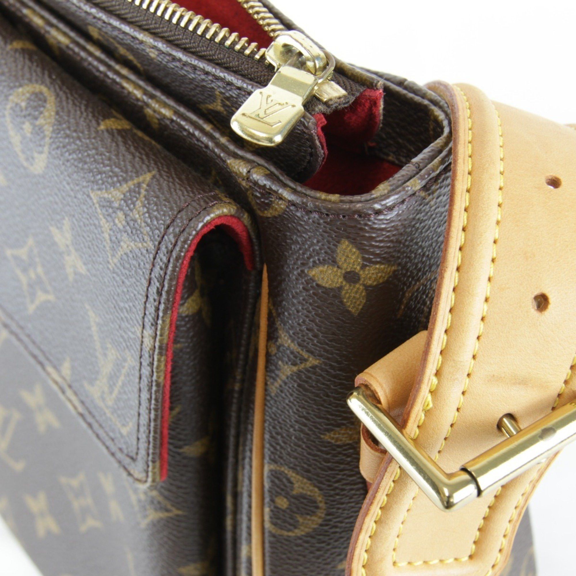 Louis Vuitton LOUIS VUITTON M51163 Shoulder Bag Monogram Canvas Brown Women's Size ONE SIZE - 12 Thumbnail