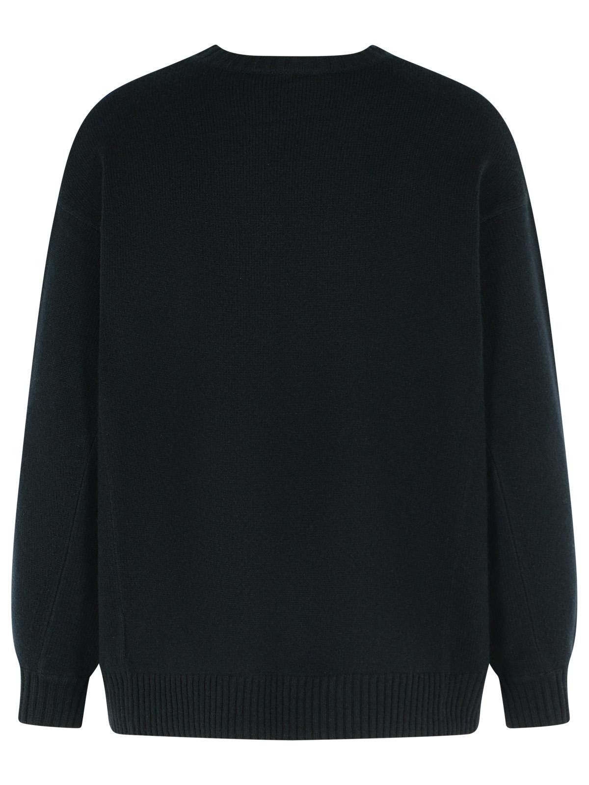 Max Mara MAX MARA Black Wool And Cashmere Sweater Size M / US 6-8 / IT 42-44 - 3 Thumbnail