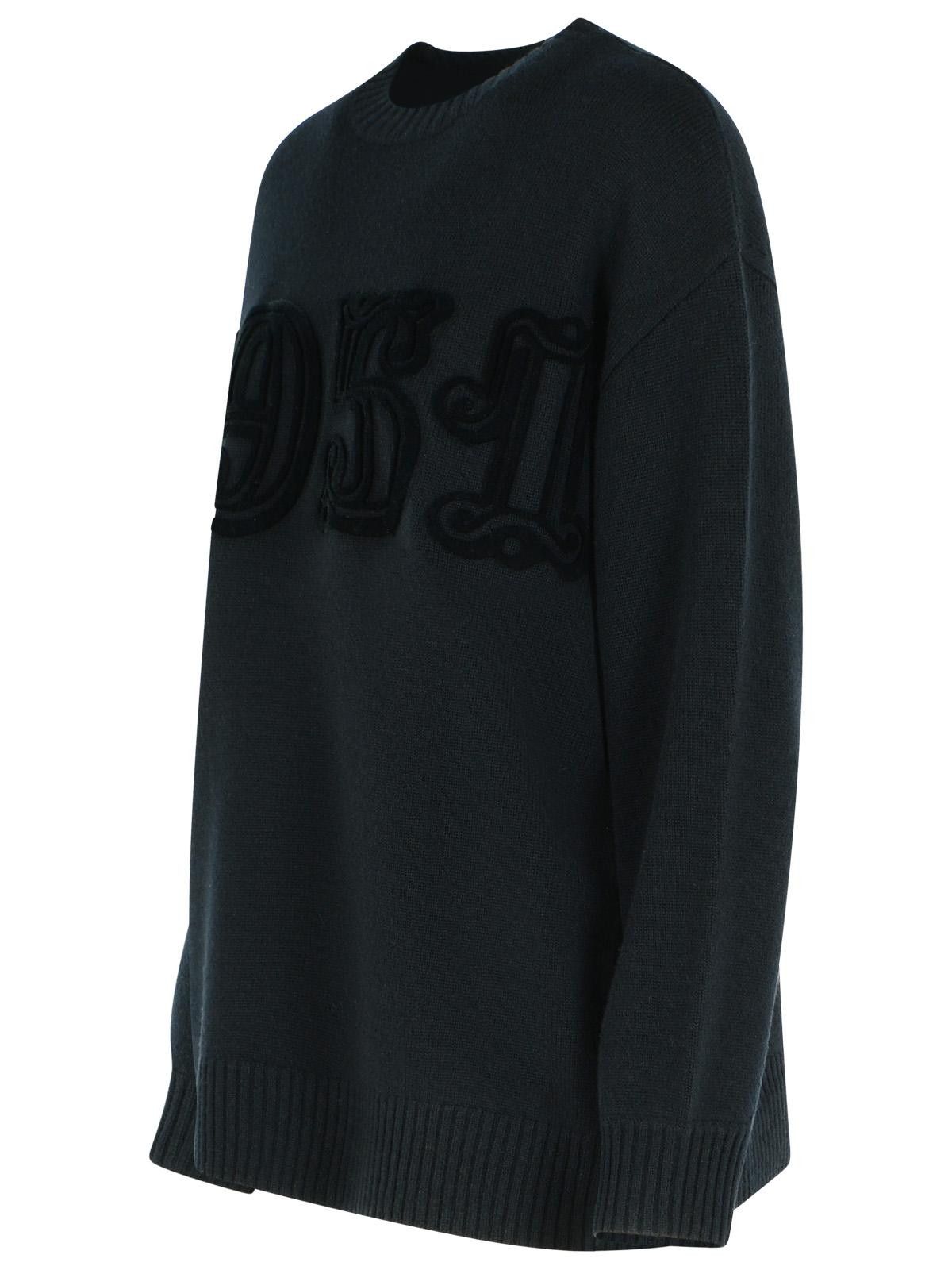 Max Mara MAX MARA Black Wool And Cashmere Sweater Size XS / US 0-2 / IT 36-38 - 2 Thumbnail