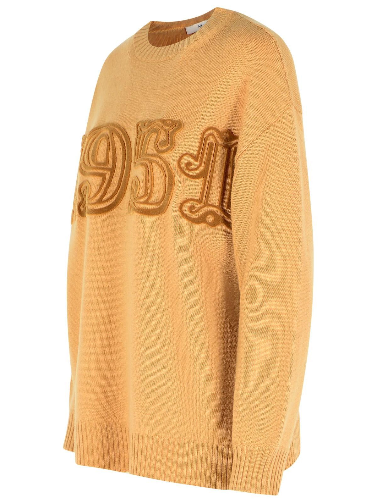 Max Mara MAX MARA Camel Wool And Cashmere Sweater Size M / US 6-8 / IT 42-44 - 2 Thumbnail