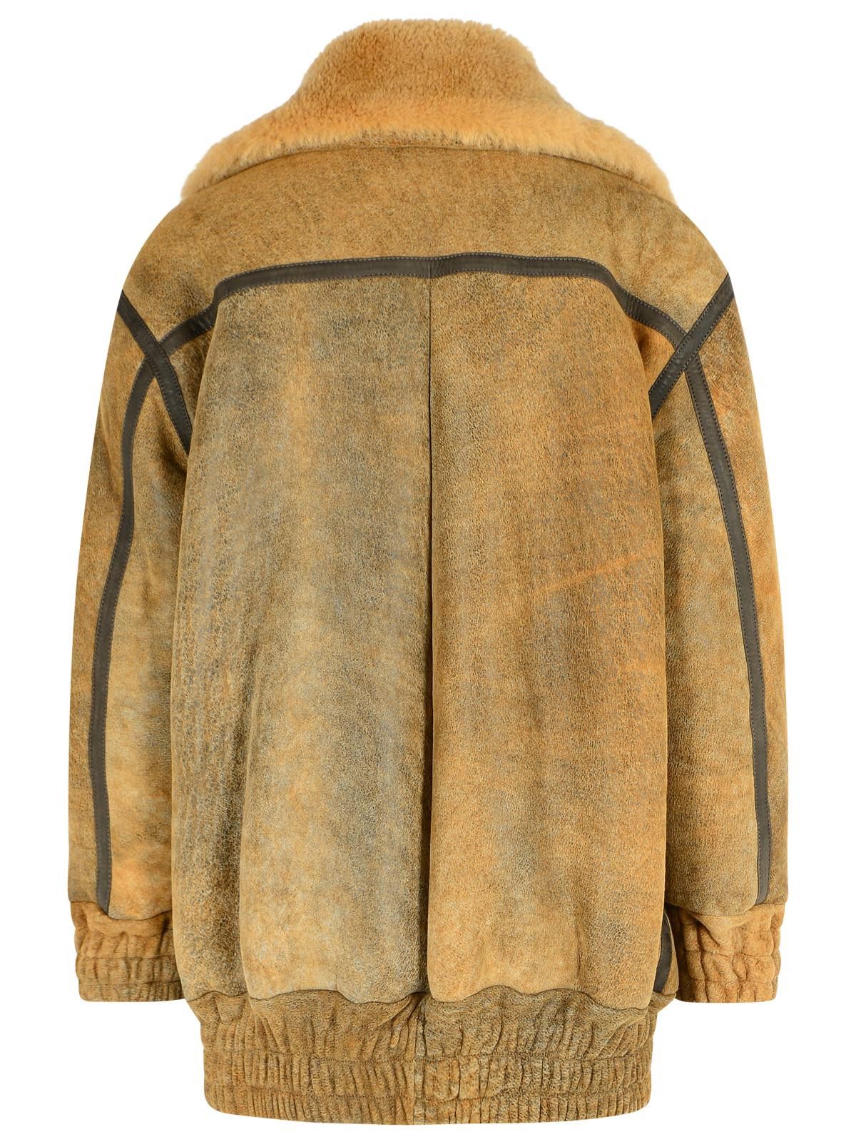 Salvatore Santoro SALVATORE SANTORO Camel Leather Jacket Size M / US 6-8 / IT 42-44 - 3 Thumbnail
