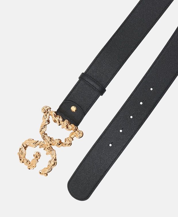 Dolce & Gabbana Leather belt Size ONE SIZE - 3 Thumbnail