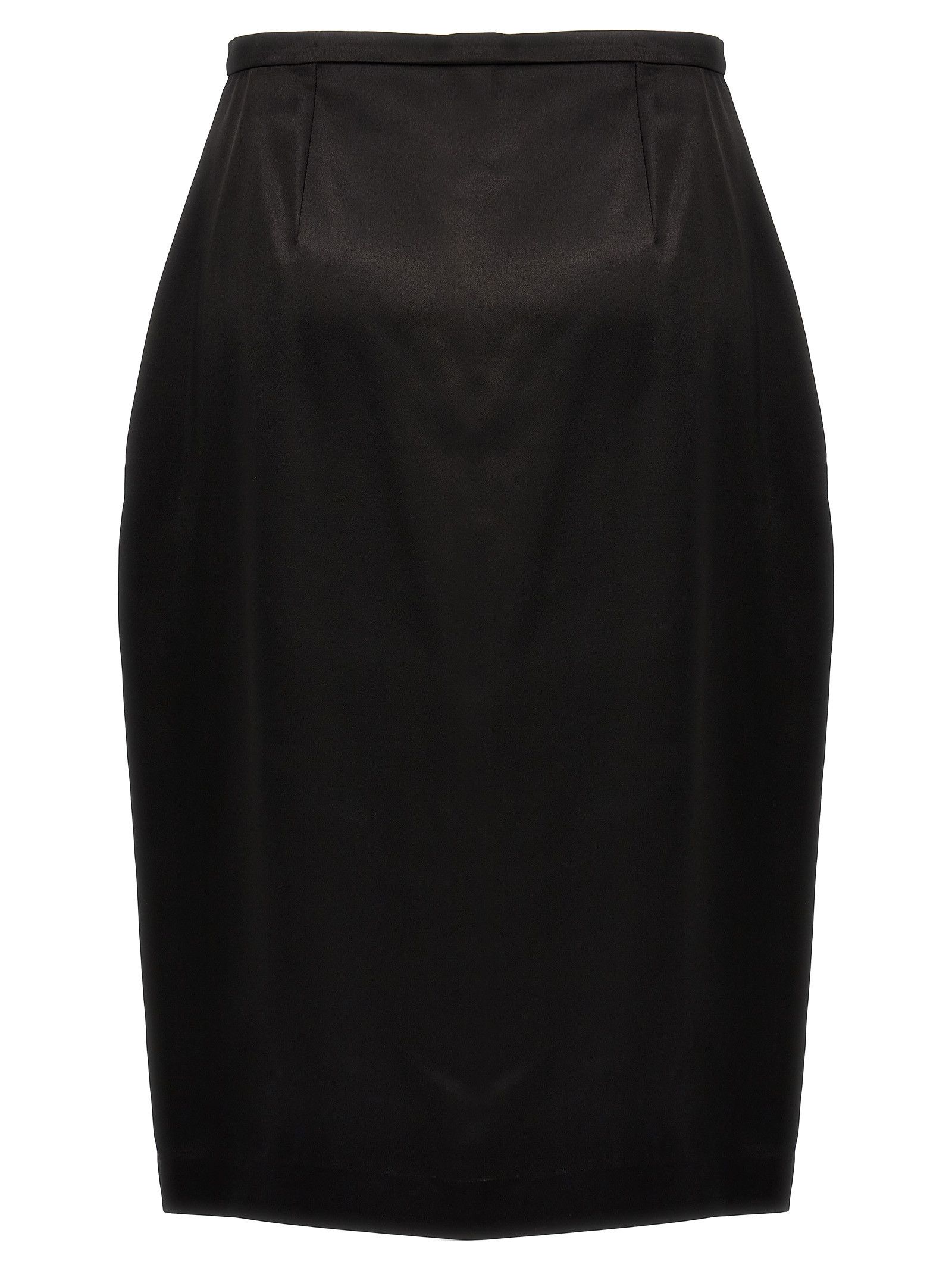 Saint Laurent Paris Satin Skirt Size 26" / US 2 / IT 38 - 2 Thumbnail