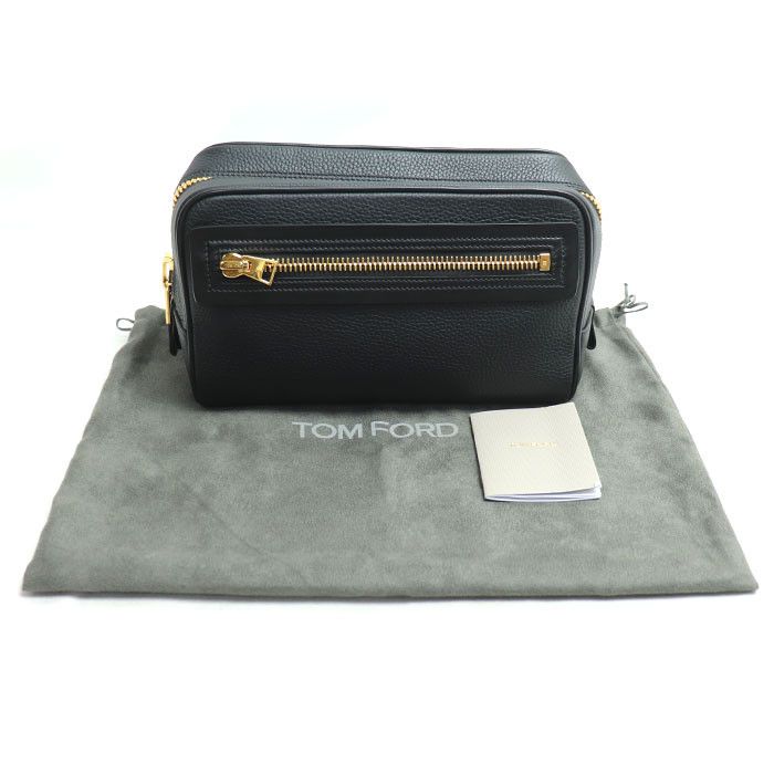 Tom Ford Tom Ford TOM FORD Single Zip Leather Pouch Leather Vanity Bag DUTY FREE for USA Size ONE SIZE - 5 Thumbnail