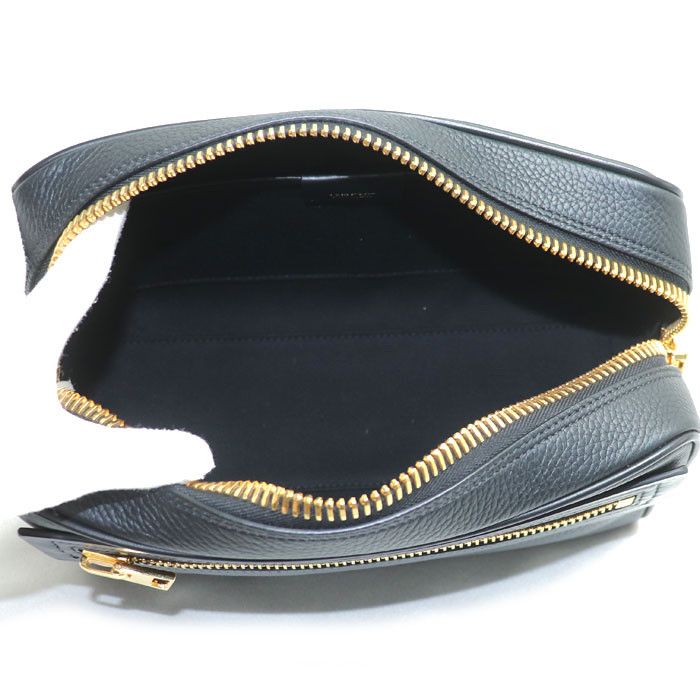 Tom Ford Tom Ford TOM FORD Single Zip Leather Pouch Leather Vanity Bag DUTY FREE for USA Size ONE SIZE - 3 Thumbnail