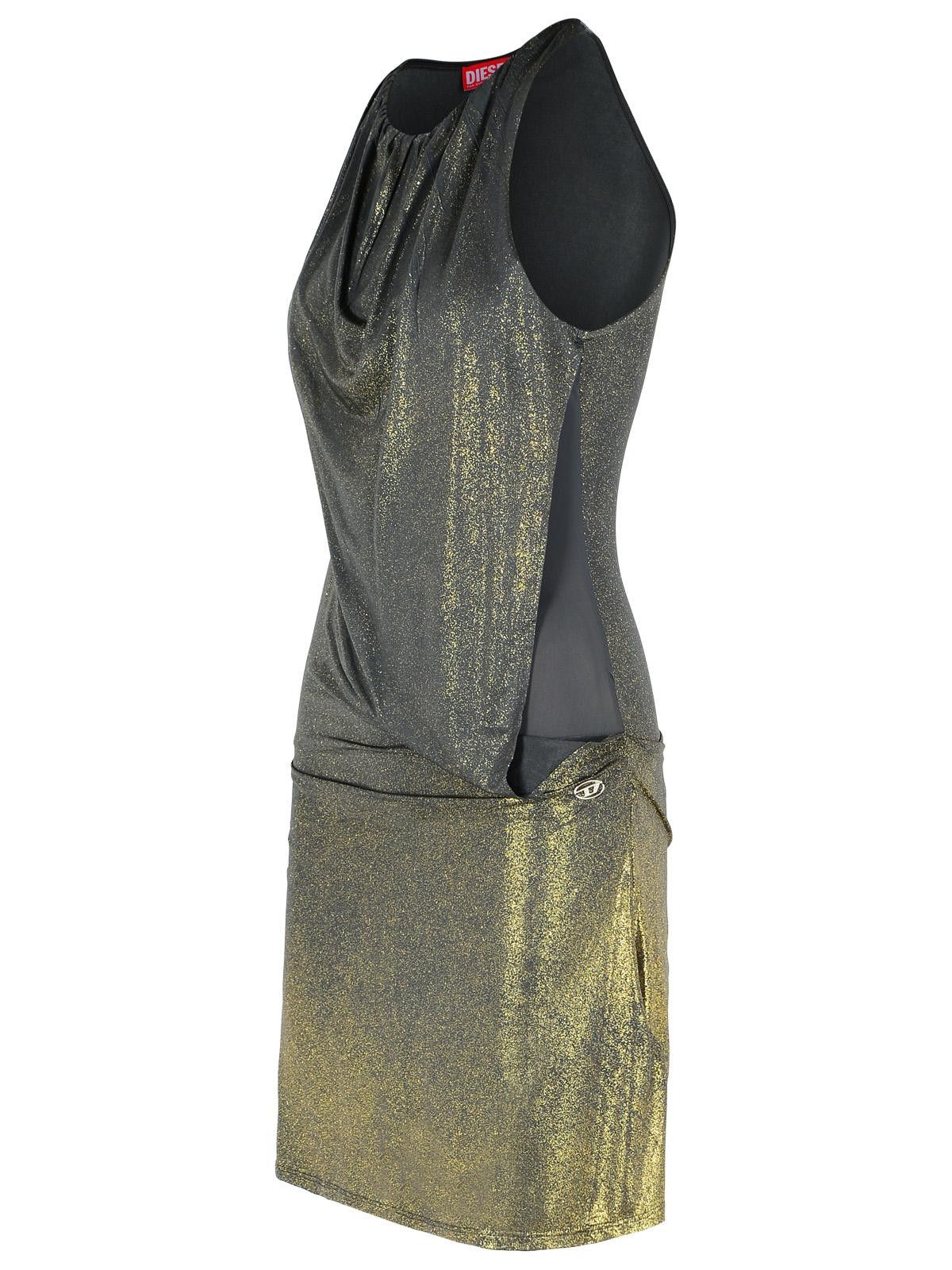 Diesel DIESEL Graphite Acetate Blend Dress Size XS / US 0-2 / IT 36-38 - 2 Thumbnail