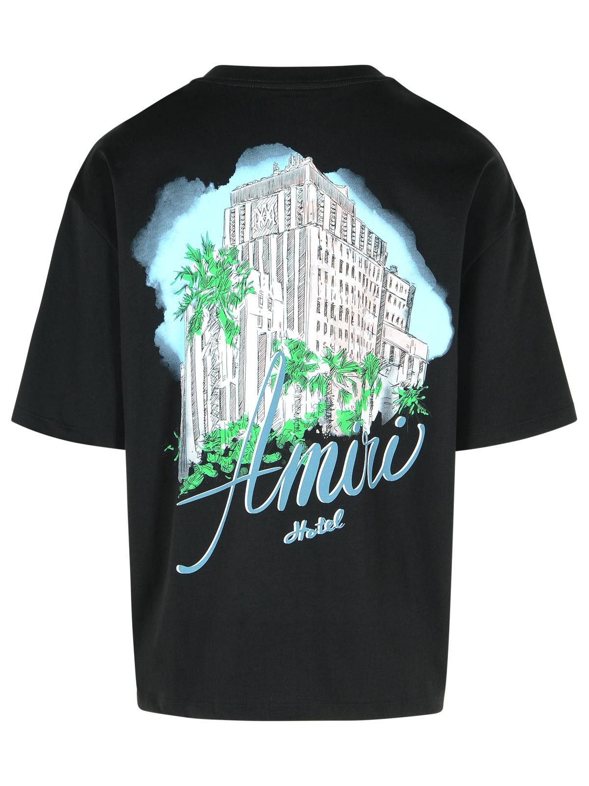 Amiri AMIRI Black Cotton T-Shirt Size US L / EU 52-54 / 3 - 3 Thumbnail