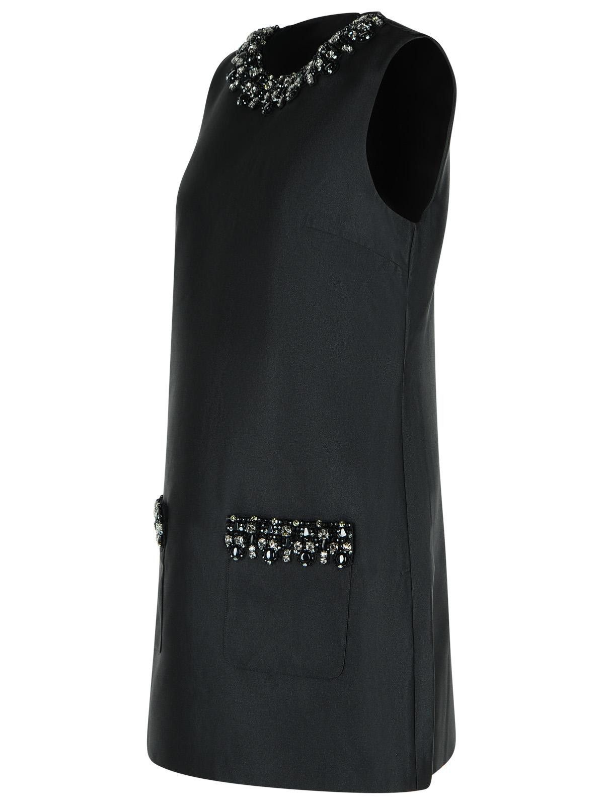 Self-Portrait SELF PORTRAIT Black Polyester Dress Size S / US 4 / IT 40 - 2 Thumbnail