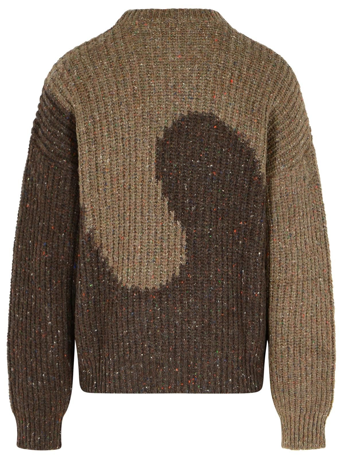 ERL ERL Brown Wool Blend Sweater Size US L / EU 52-54 / 3 - 3 Thumbnail