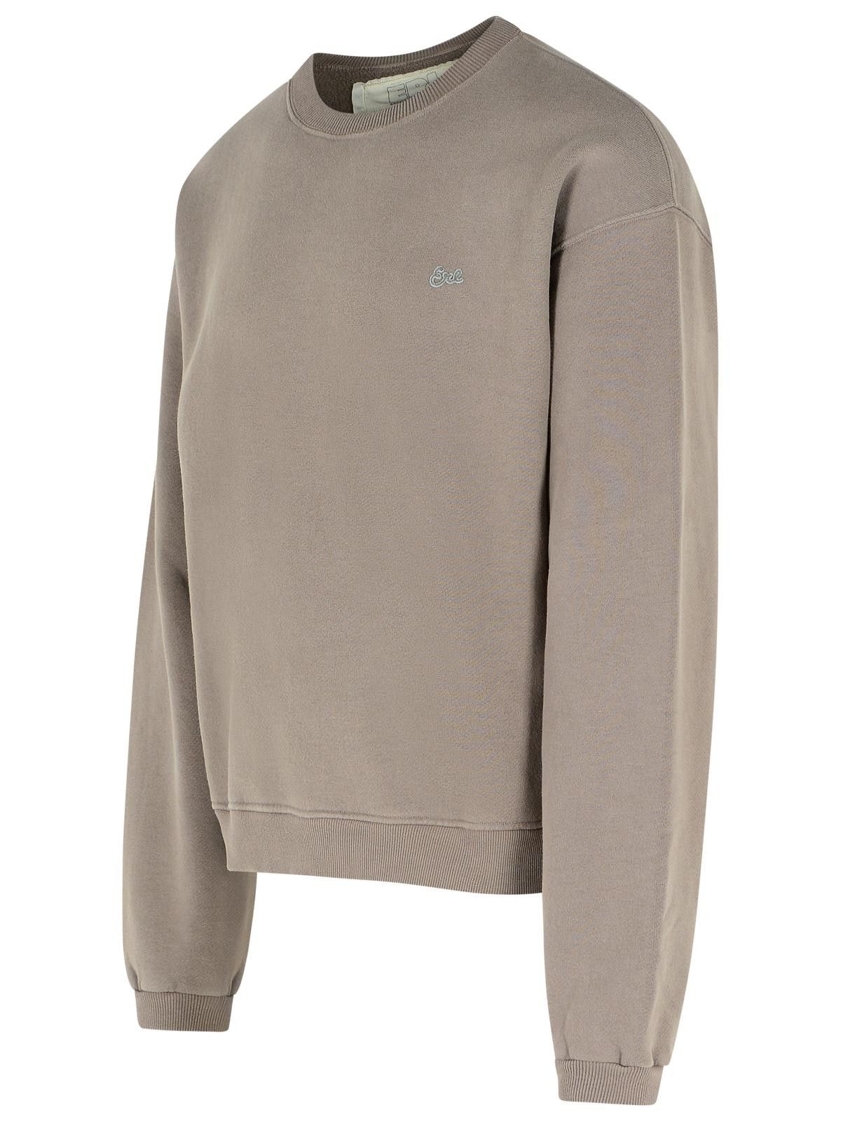 ERL ERL Taupe Cotton Sweatshirt Size US M / EU 48-50 / 2 - 2 Thumbnail