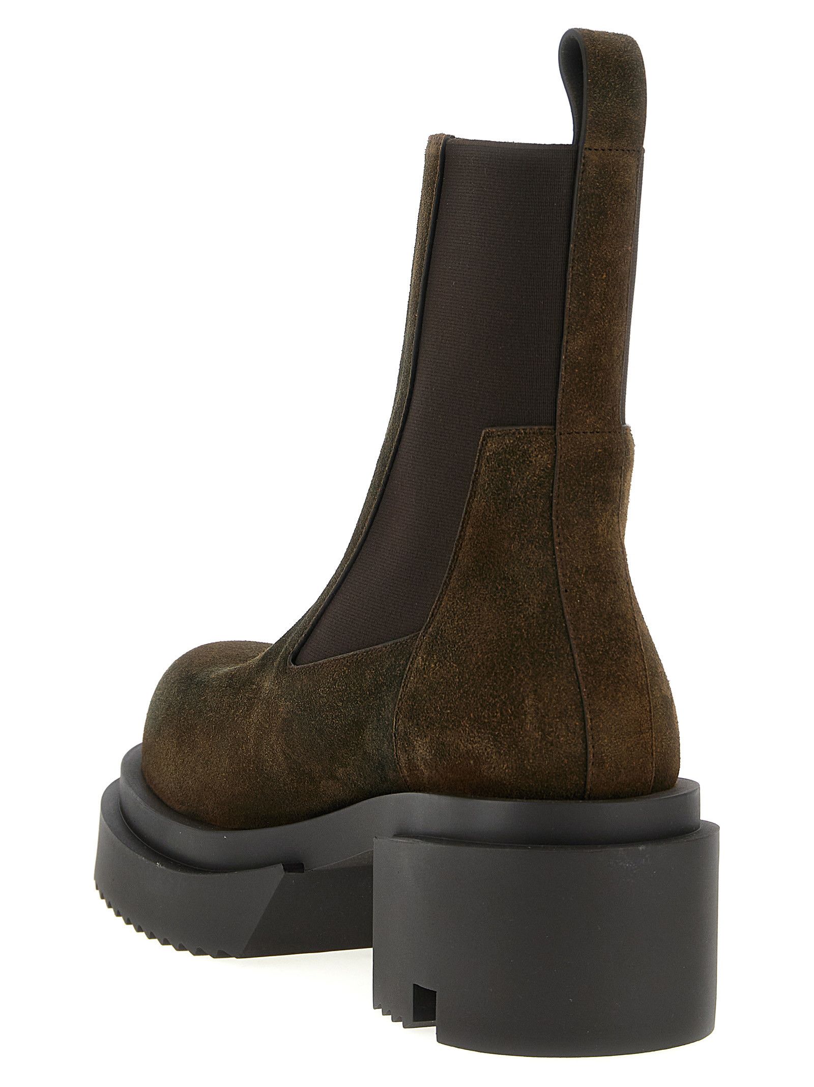 Rick Owens 'Beatle Bogun' Ankle Boots Size US 11 / IT 41 - 3 Thumbnail