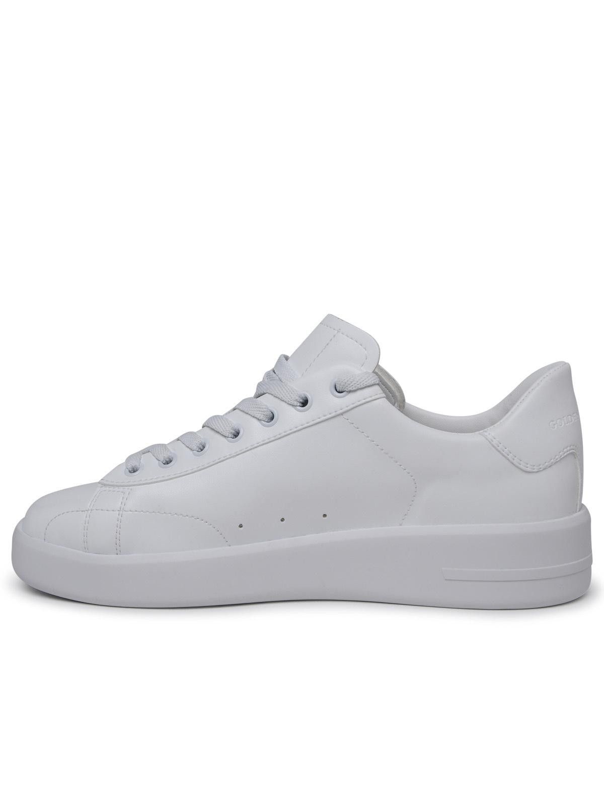 Golden Goose GOLDEN GOOSE Purestar Sneakers In White Vegan Leather Size US 13 / EU 46 - 3 Thumbnail