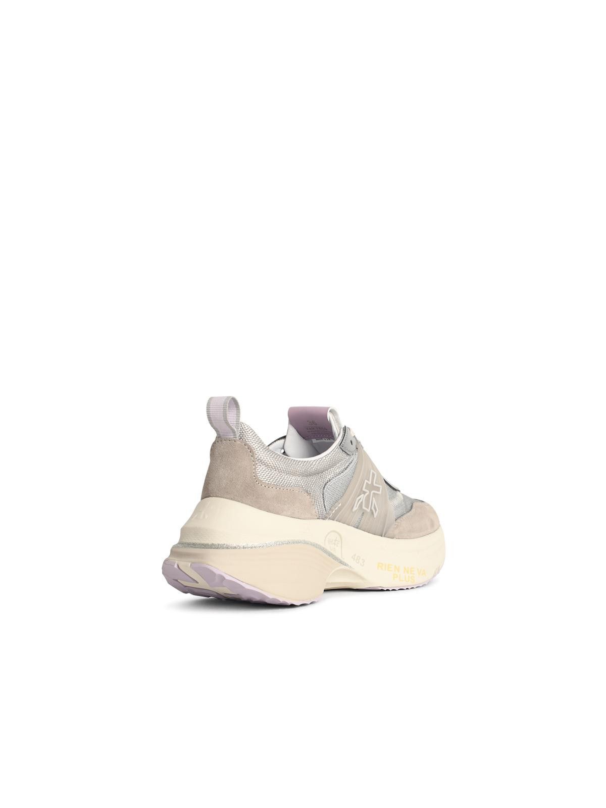 Premiata PREMIATA 'Hill' Grey Suede Blend Sneakers Size US 10 / IT 40 - 3 Thumbnail