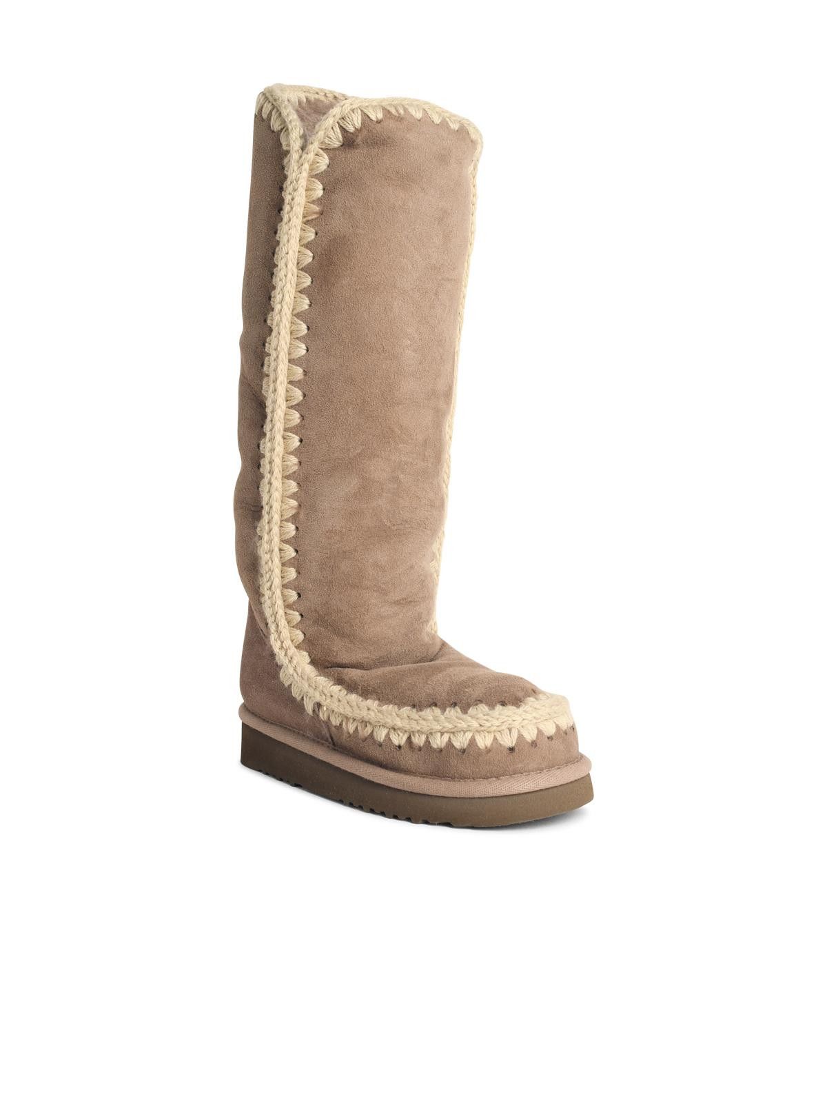 Mou MOU 'Eskimo 40' Mole Suede Ankle Boots Size US 11 / IT 41 - 2 Thumbnail