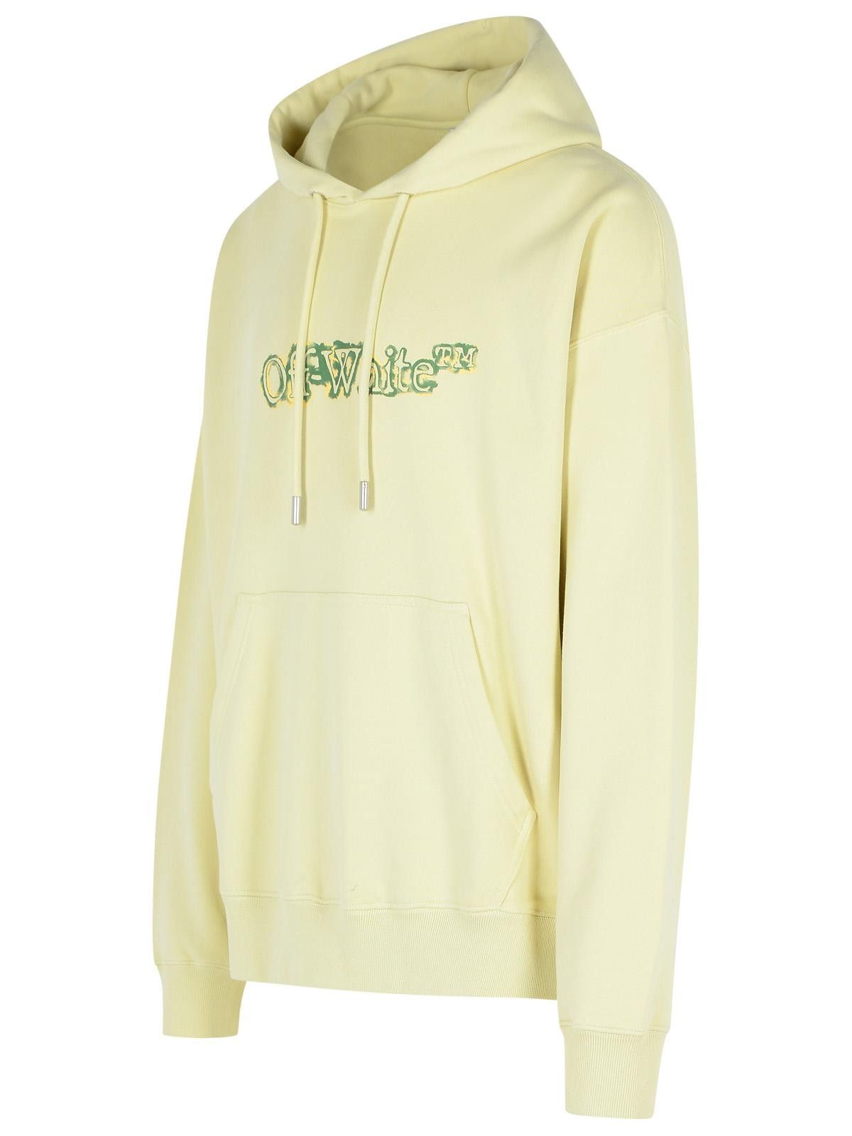 Off-White OFF-WHITE 'Cloudy Arrow' Ivory Cotton Sweatshirt Size US L / EU 52-54 / 3 - 2 Thumbnail