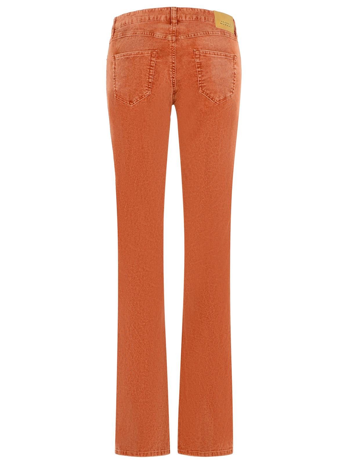 Isabel Marant Etoile ISABEL MARANT ETOILE Rust Cotton Blend Pants Size 26" / US 2 / IT 38 - 3 Thumbnail