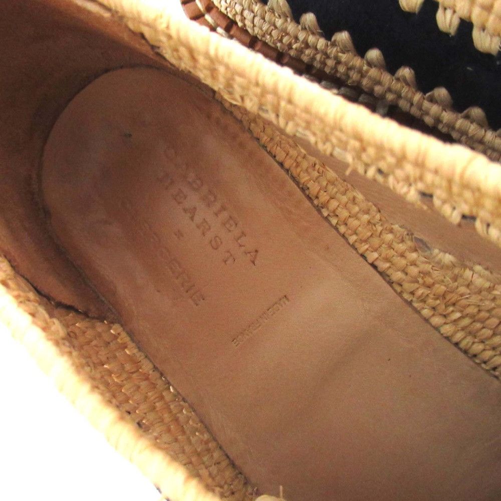 Other Other Gabriela Hearst Clergerie Raffia Cork Sole Shoes Natural Material Shoes DUTY FREE for USA Size ONE SIZE - 6 Thumbnail