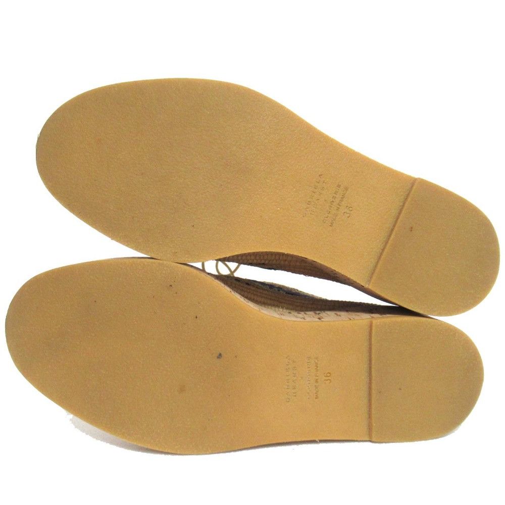 Other Other Gabriela Hearst Clergerie Raffia Cork Sole Shoes Natural Material Shoes DUTY FREE for USA Size ONE SIZE - 9 Thumbnail