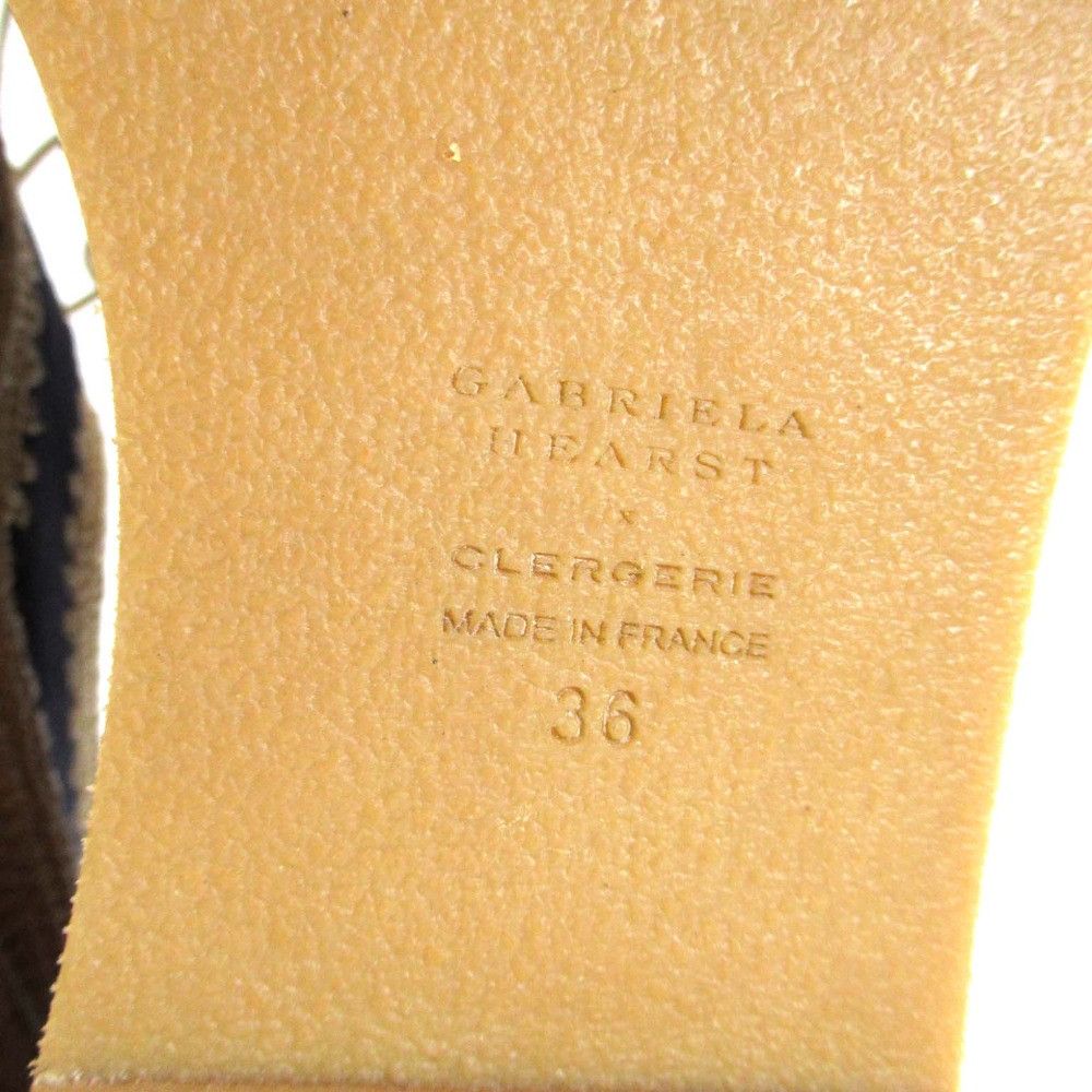 Other Other Gabriela Hearst Clergerie Raffia Cork Sole Shoes Natural Material Shoes DUTY FREE for USA Size ONE SIZE - 10 Thumbnail