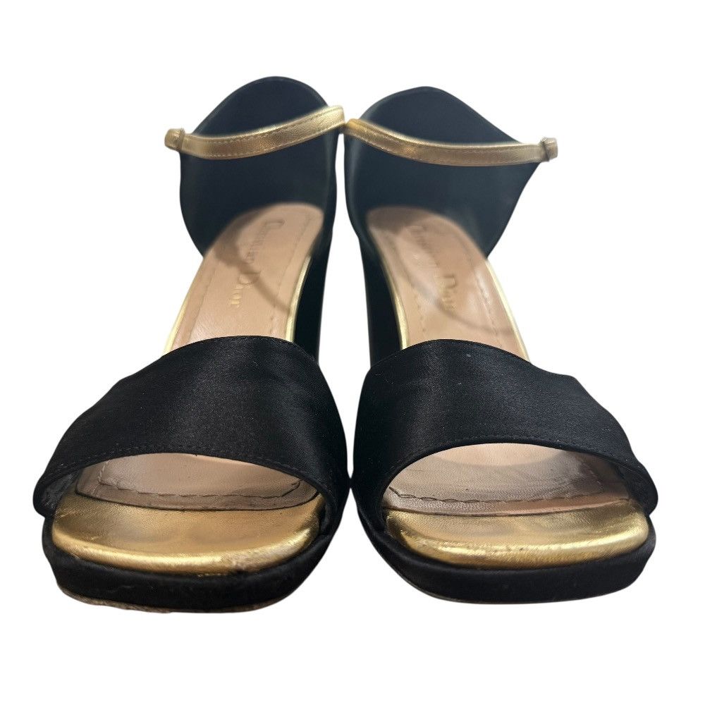 Dior Dior Christian Dior 22SS Suede Satin Sandals Suede Shoes DUTY FREE for USA Size ONE SIZE - 2 Thumbnail