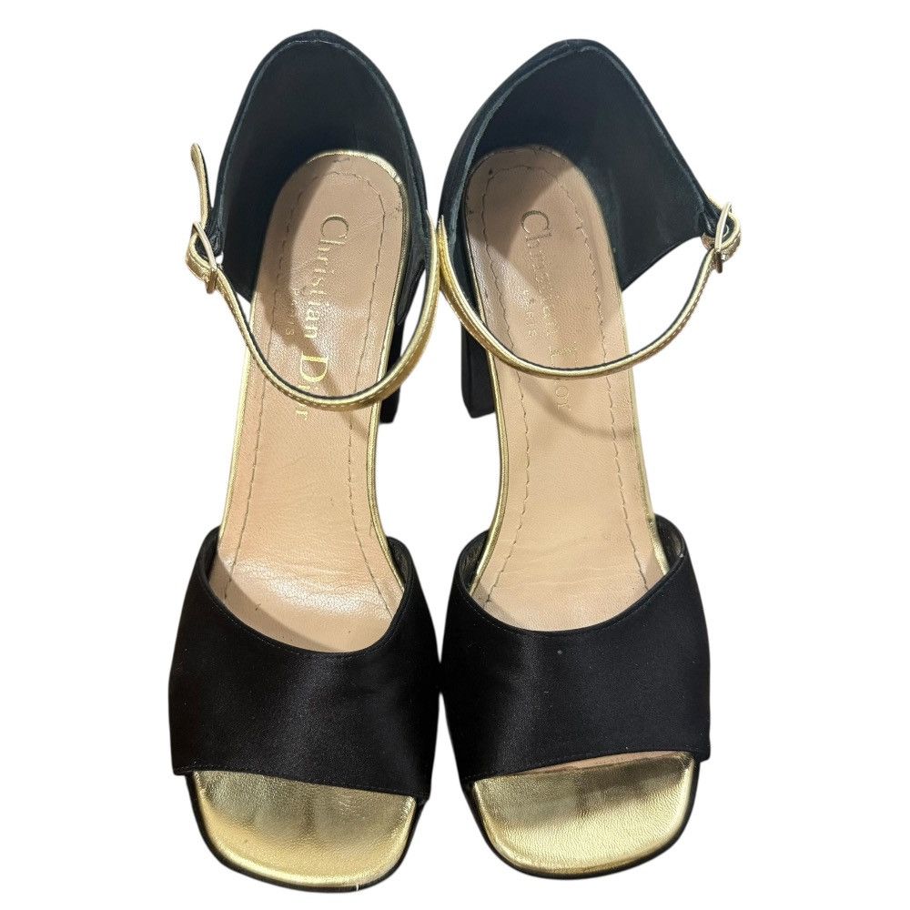 Dior Dior Christian Dior 22SS Suede Satin Sandals Suede Shoes DUTY FREE for USA Size ONE SIZE - 3 Thumbnail