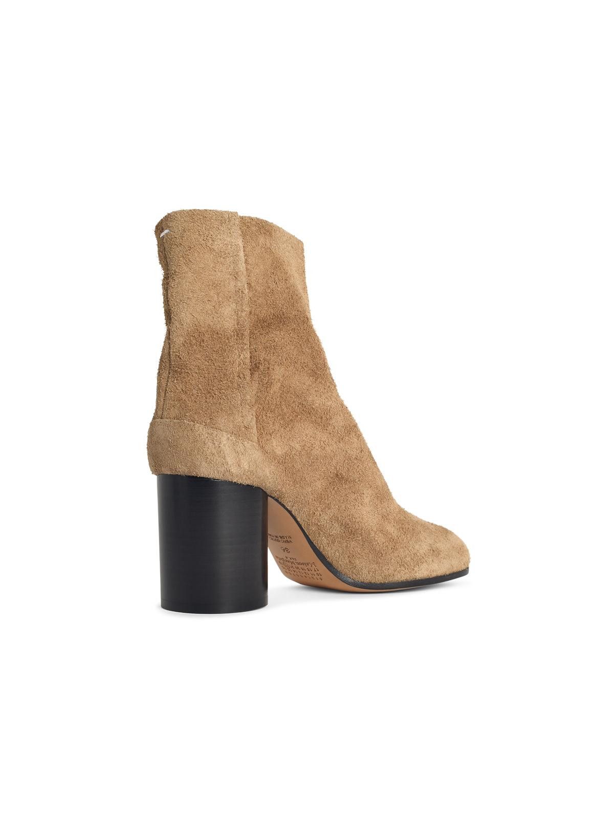 Maison Margiela MAISON MARGIELA Camel Suede Tabi Ankle Boots Size US 11 / IT 41 - 3 Thumbnail