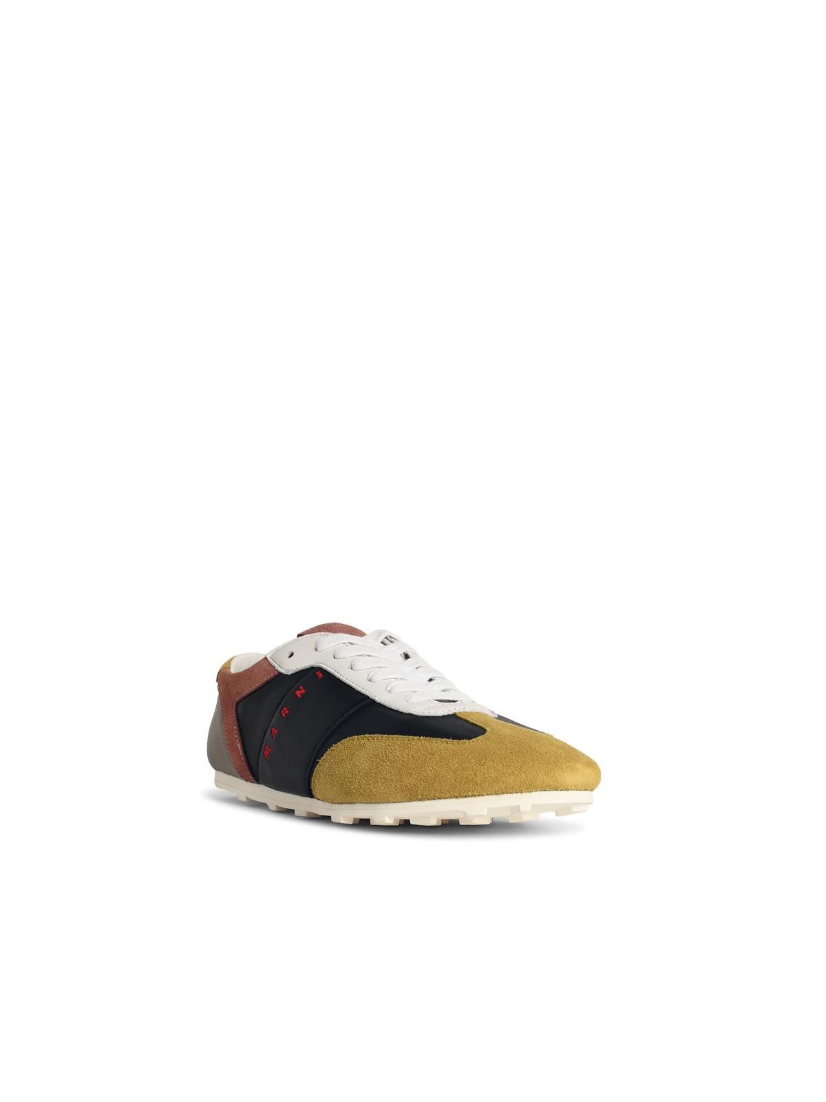 Marni MARNI 'Softy Soccer' Multicolor Leather Sneakers Size US 6 / IT 36 - 2 Thumbnail