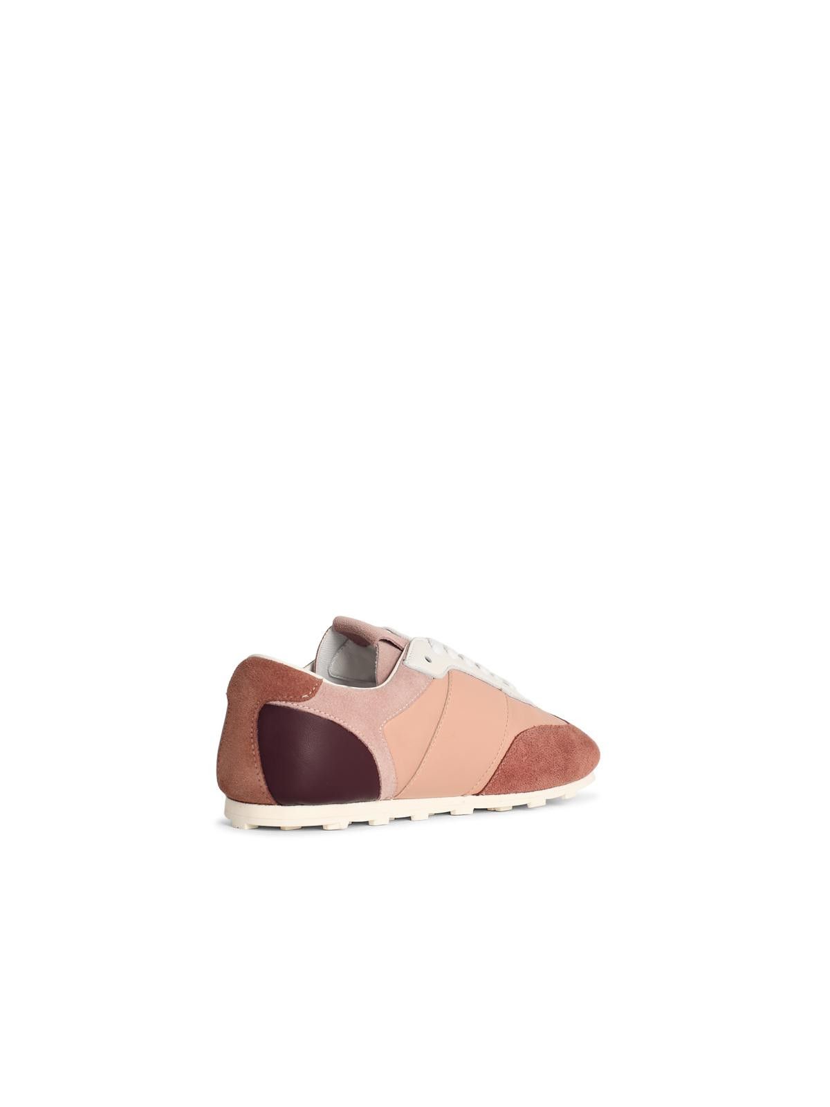 Marni MARNI 'Softy Soccer' Pink Leather Sneakers Size US 10 / IT 40 - 3 Thumbnail