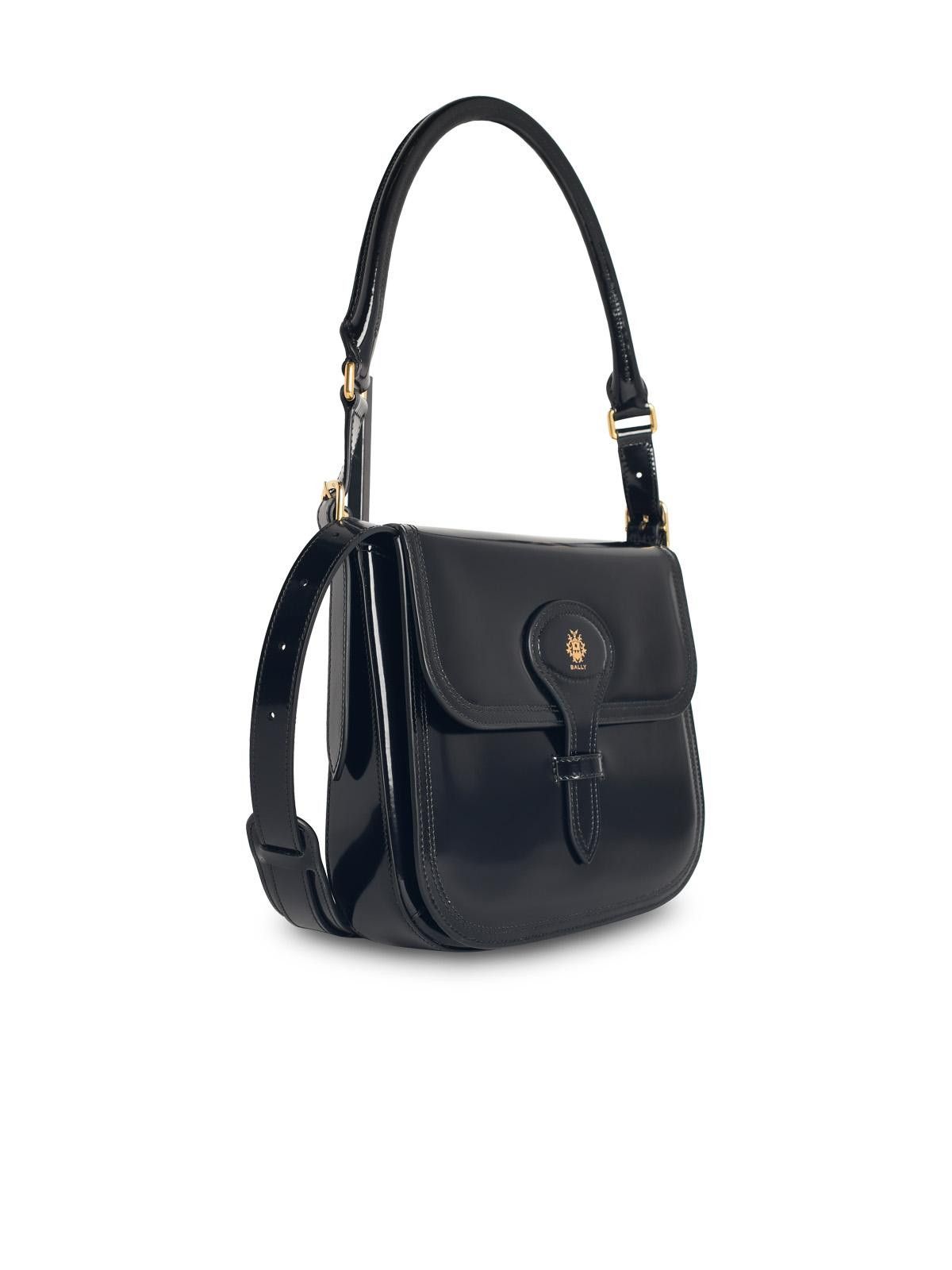 Bally BALLY 'Beckett' Black Leather Trellis Bag Size ONE SIZE - 2 Thumbnail