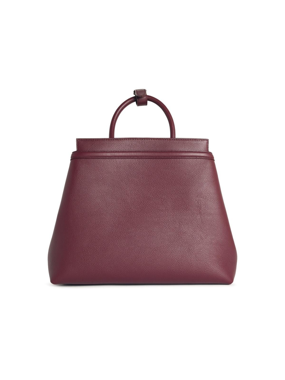 Bally BALLY Burgundy Leather Deco' Bag Size ONE SIZE - 3 Thumbnail
